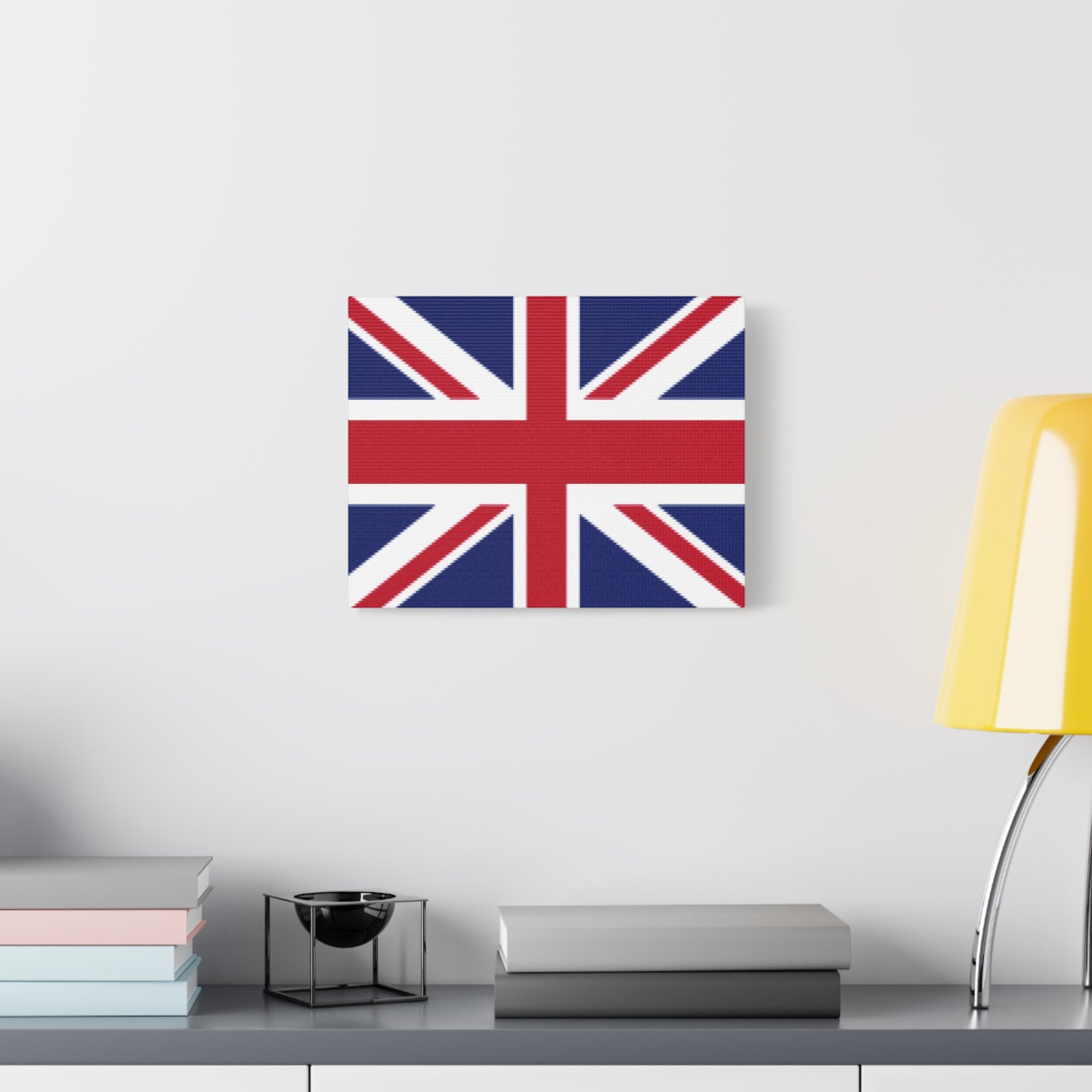 United Kingdom Country Flag Canvas Vibrant Wall Art Unframed Home Decor-Express Your Love Gifts