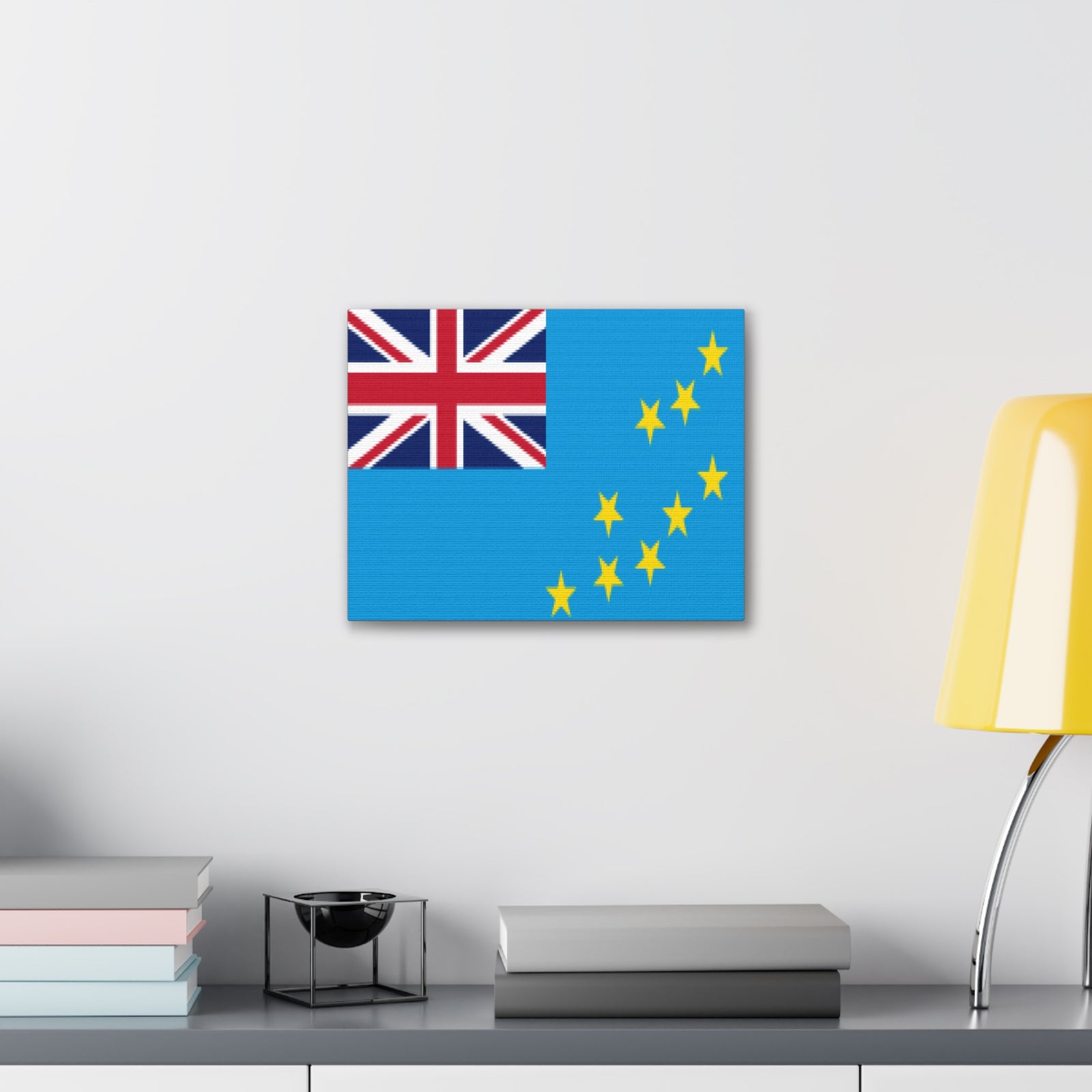 Tuvalu Country Flag Canvas Vibrant Wall Art Unframed Home Decor-Express Your Love Gifts