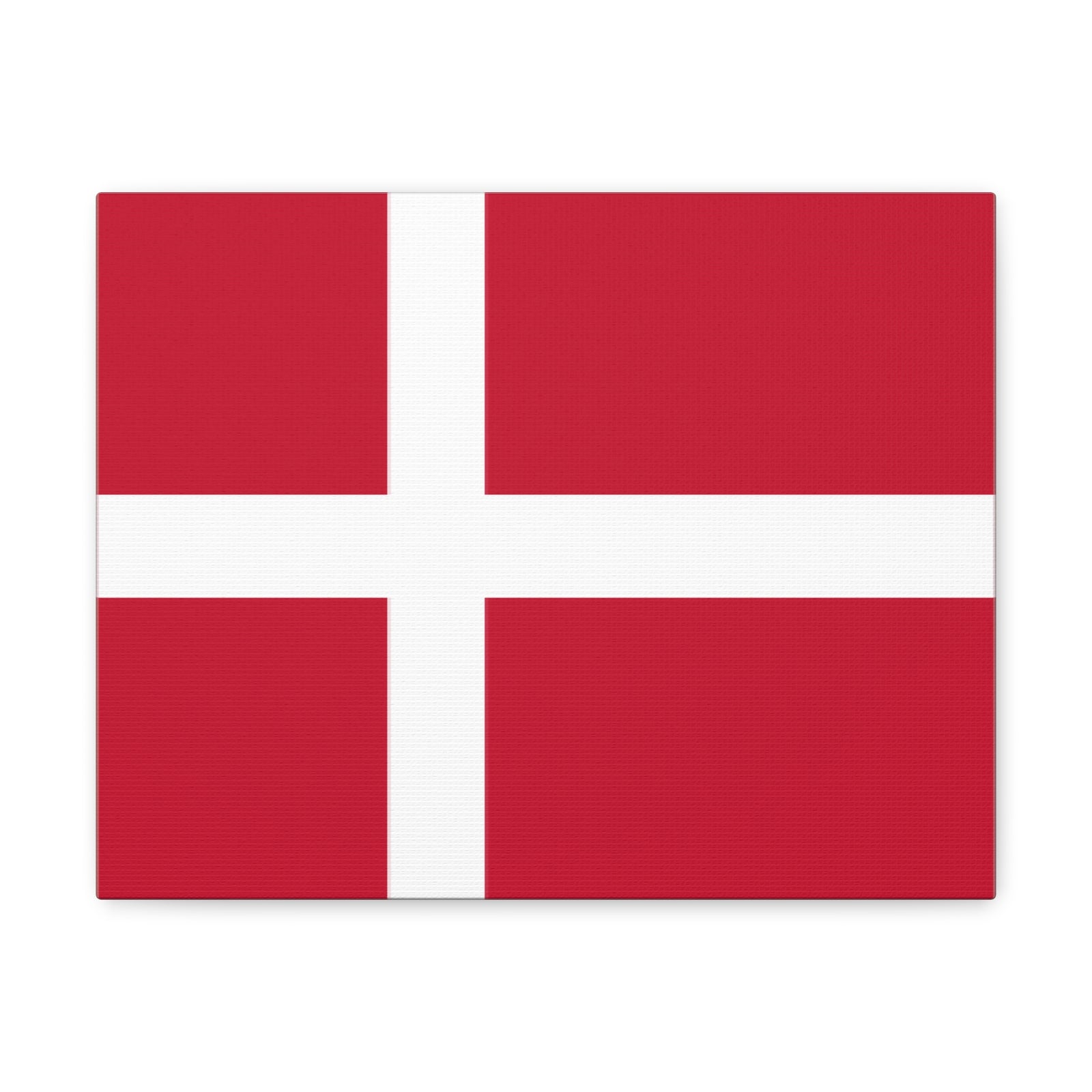 Denmark Country Flag Canvas Vibrant Wall Art Unframed Home Decor-Express Your Love Gifts