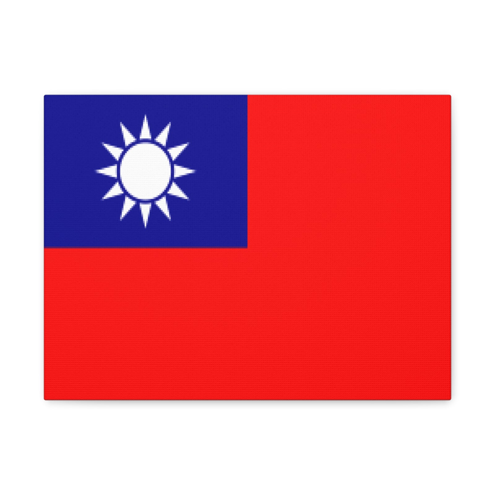 Taiwan Country Flag Canvas Vibrant Wall Art Unframed Home Decor-Express Your Love Gifts