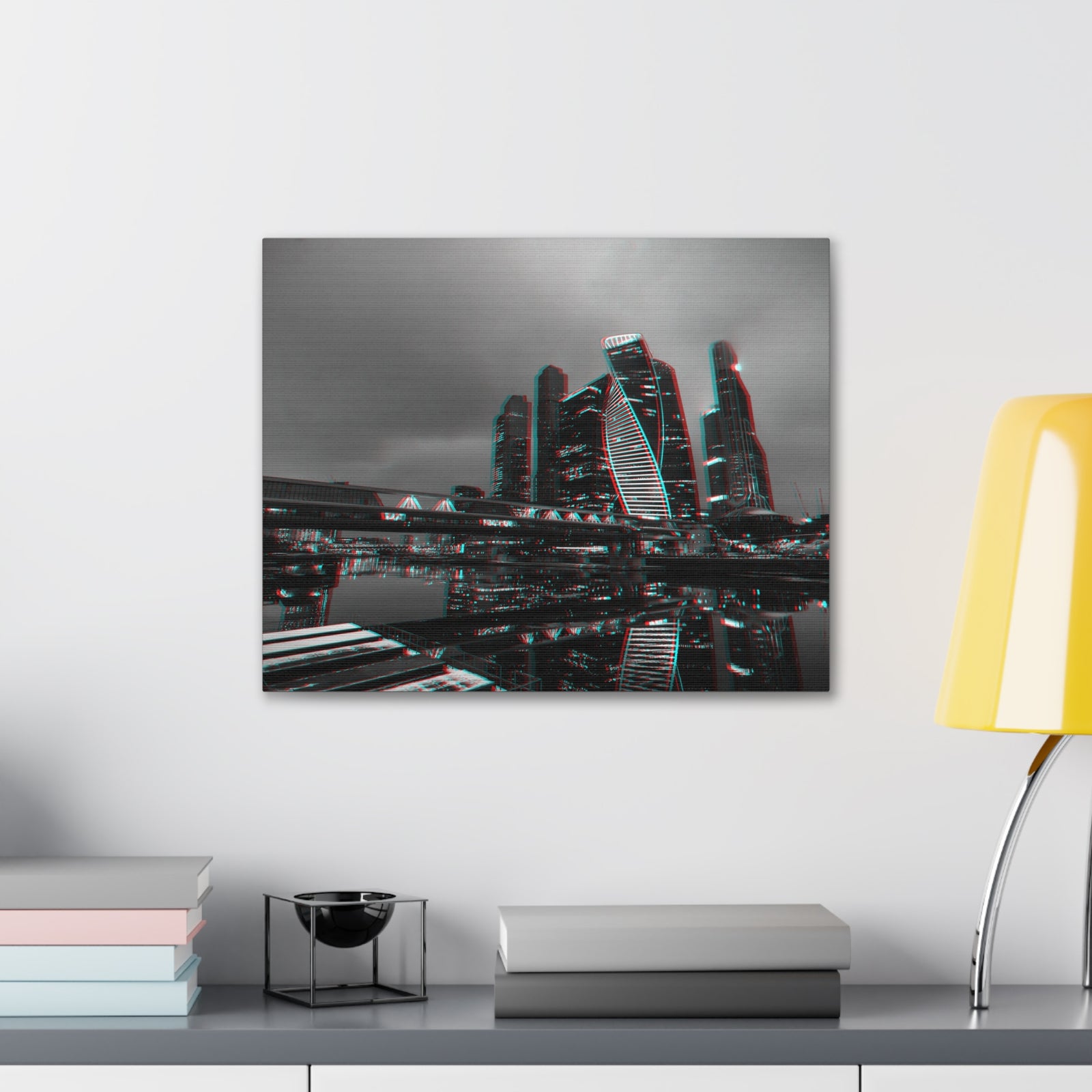 Moscow Black And White Skyline Canvas Artwork High-Quality Breathtaking Stunning Cityscape for Home Decor Ready to Hang-Express Your Love Gifts