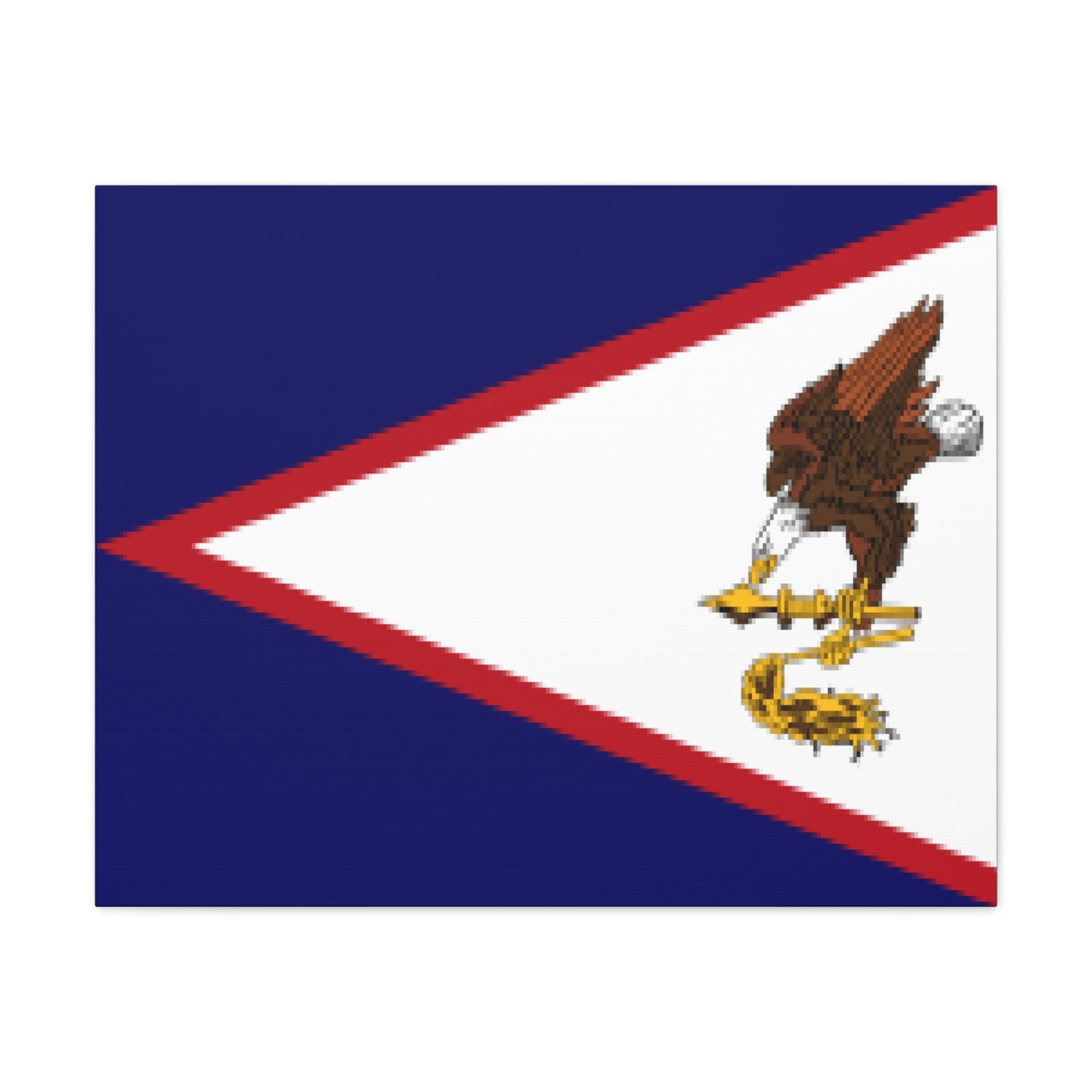 American Samoa Country Flag Canvas Vibrant Wall Art Unframed Home Decor-Express Your Love Gifts