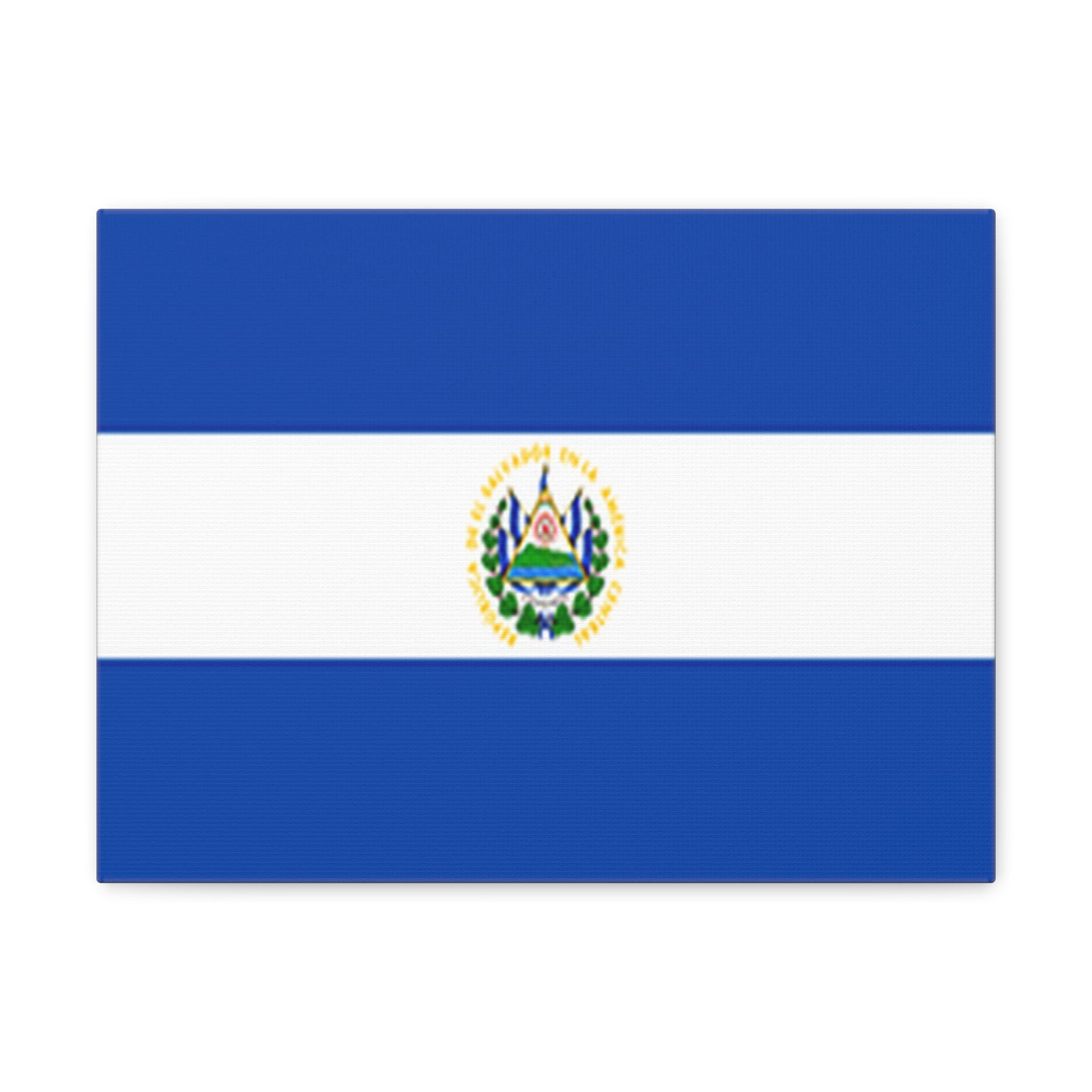 El Salvador Country Flag Canvas Vibrant Wall Art Unframed Home Decor-Express Your Love Gifts