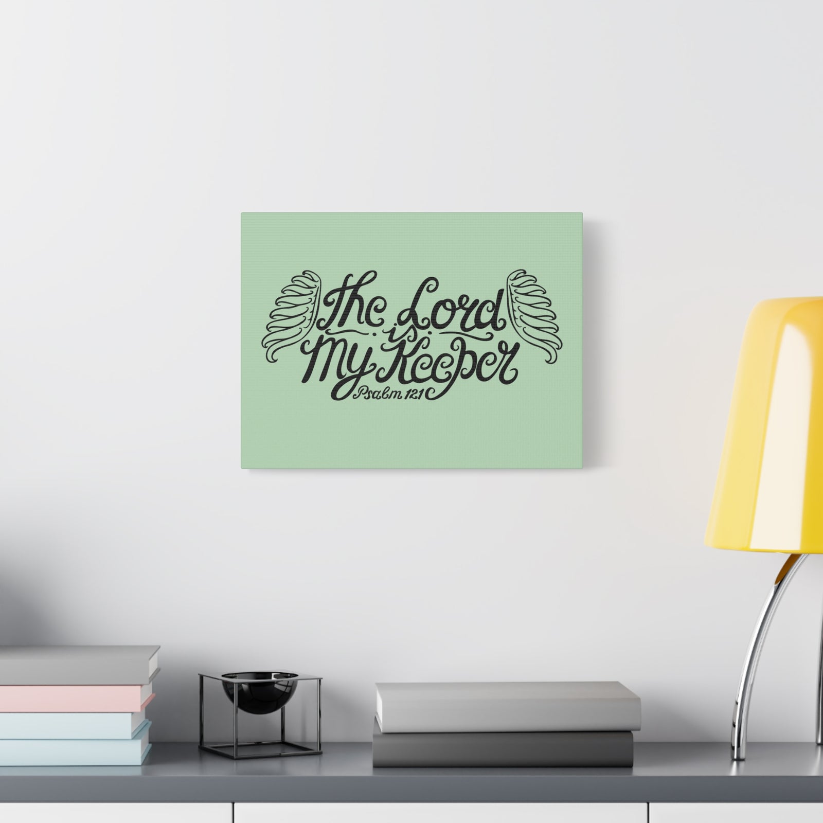 Scripture Walls The Lord Is My Keeper Psalm 121 Bible Verse Canvas Christian Wall Art Ready To Hang-Express Your Love Gifts