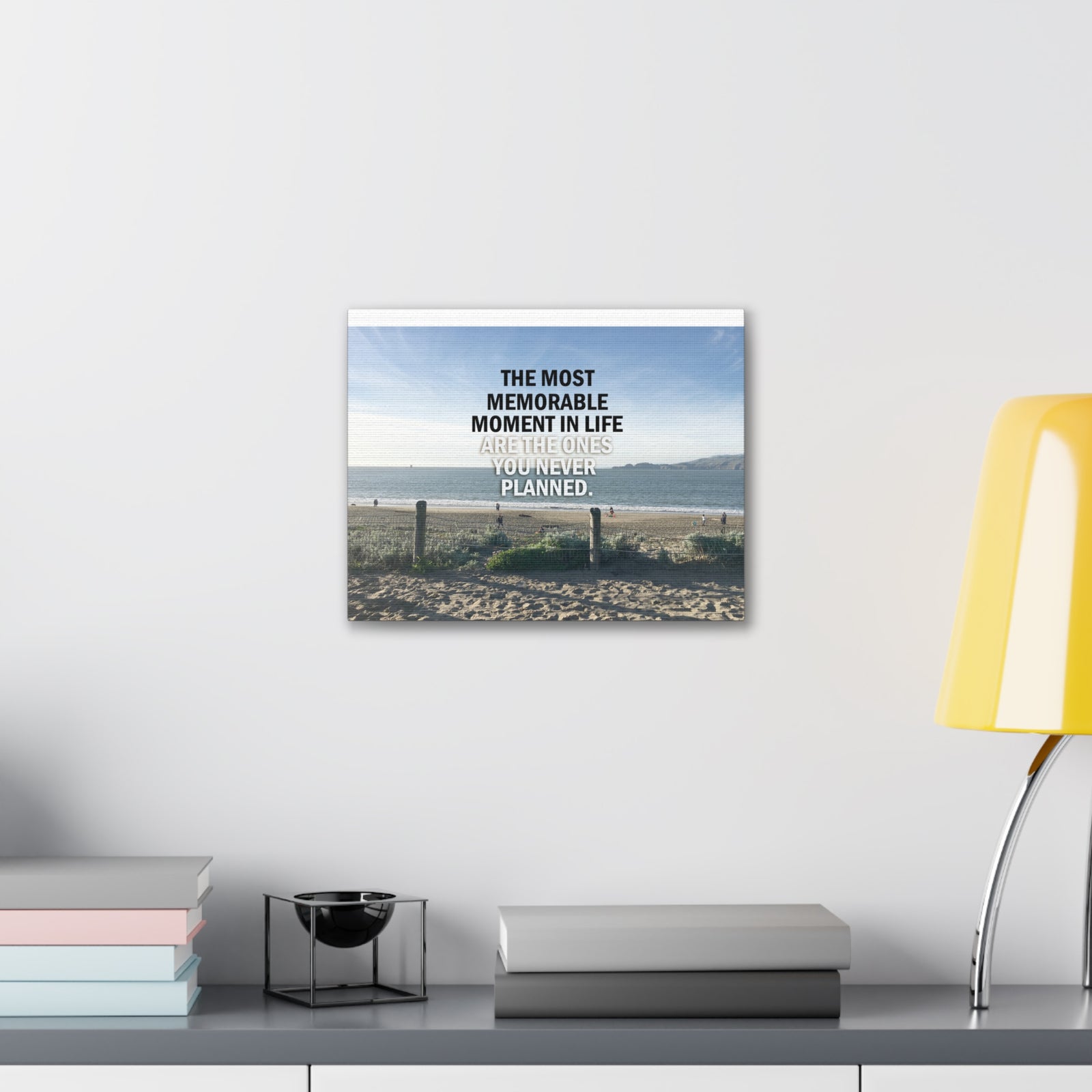 Inspirational Quote Canvas The Most Memorable Motivational Print Ready to Hang Artwork-Express Your Love Gifts