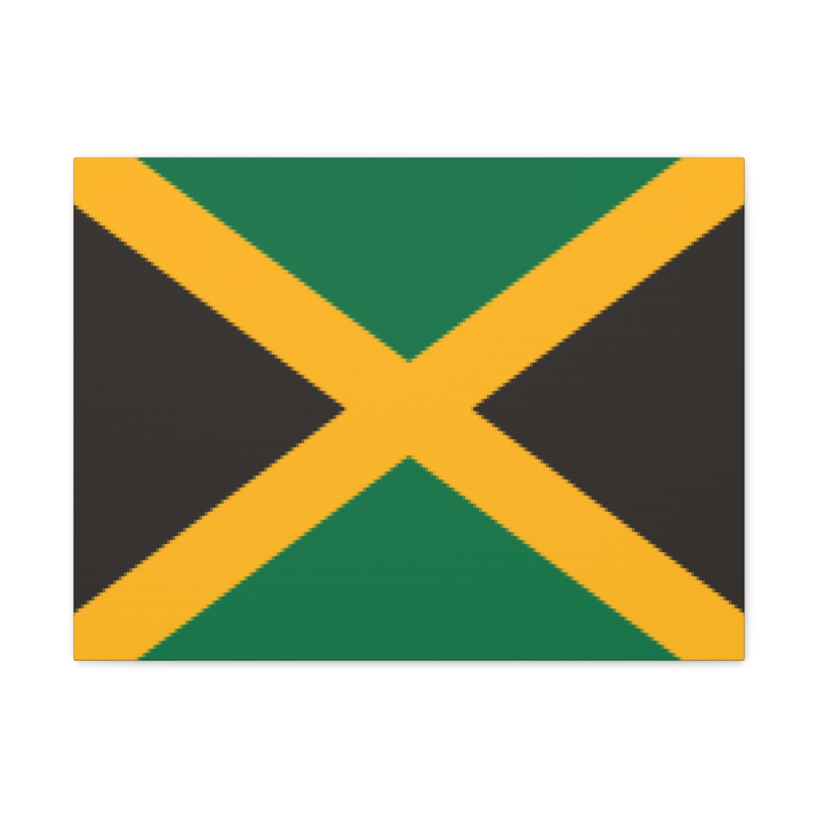 Jamaica Country Flag Canvas Vibrant Wall Art Unframed Home Decor-Express Your Love Gifts