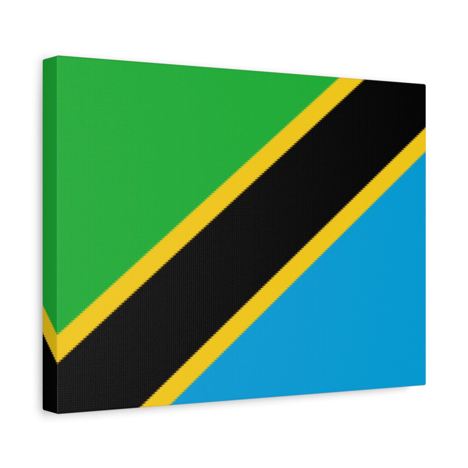 Tanzania Country Flag Canvas Vibrant Wall Art Unframed Home Decor-Express Your Love Gifts