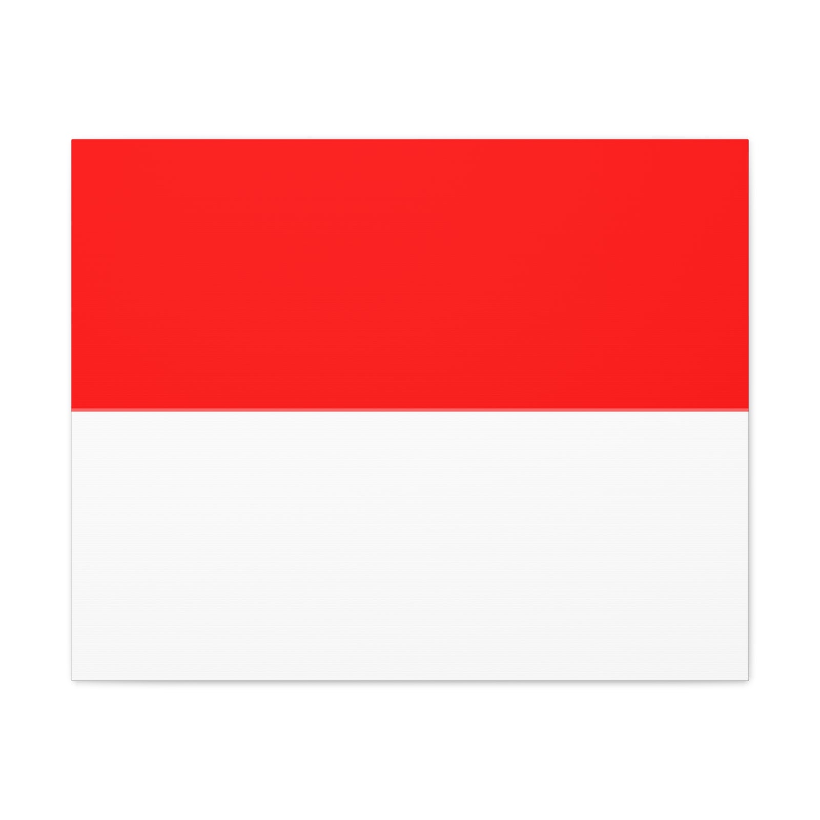 Indonesia Country Flag Canvas Vibrant Wall Art Unframed Home Decor-Express Your Love Gifts