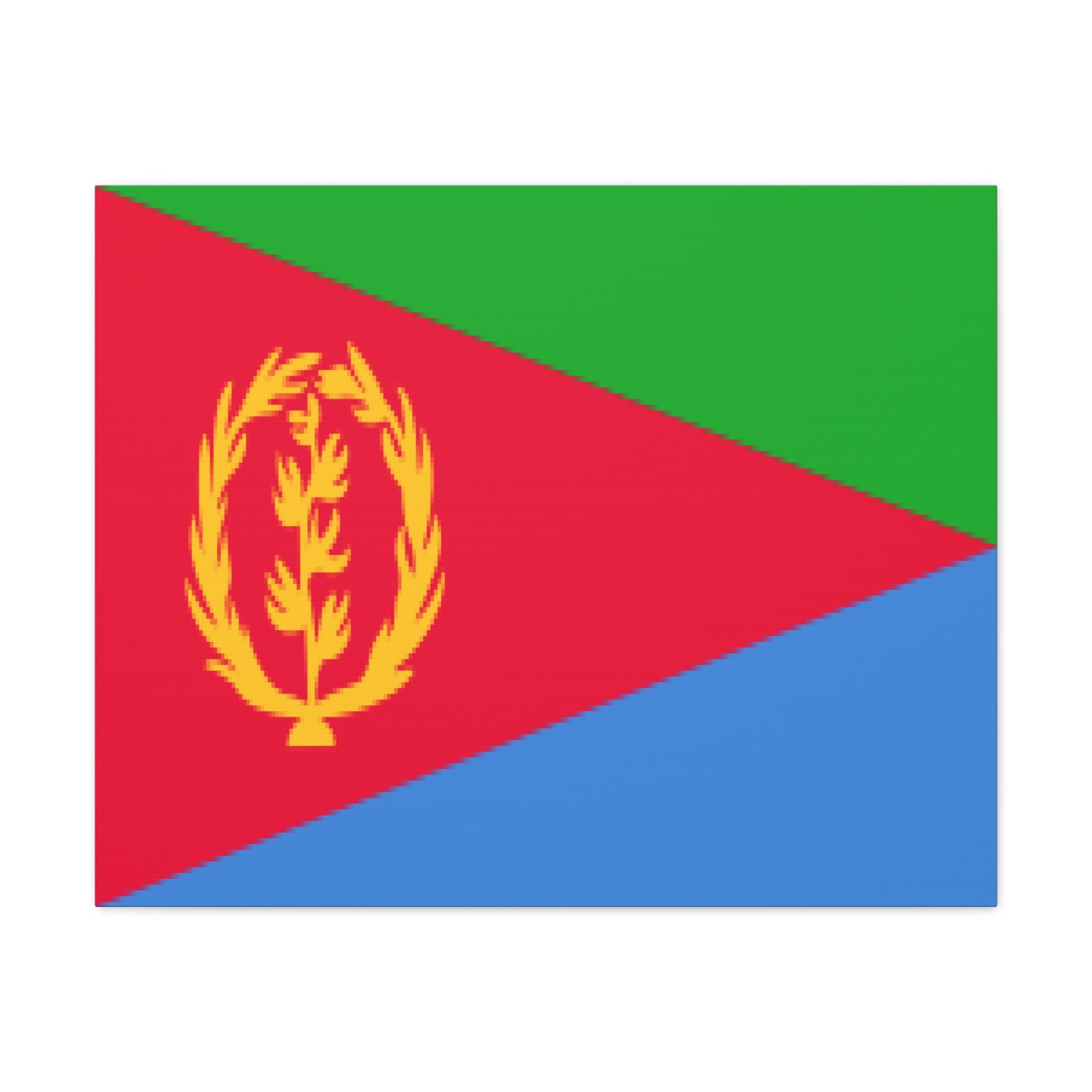 Eritrea Country Flag Canvas Vibrant Wall Art Unframed Home Decor-Express Your Love Gifts