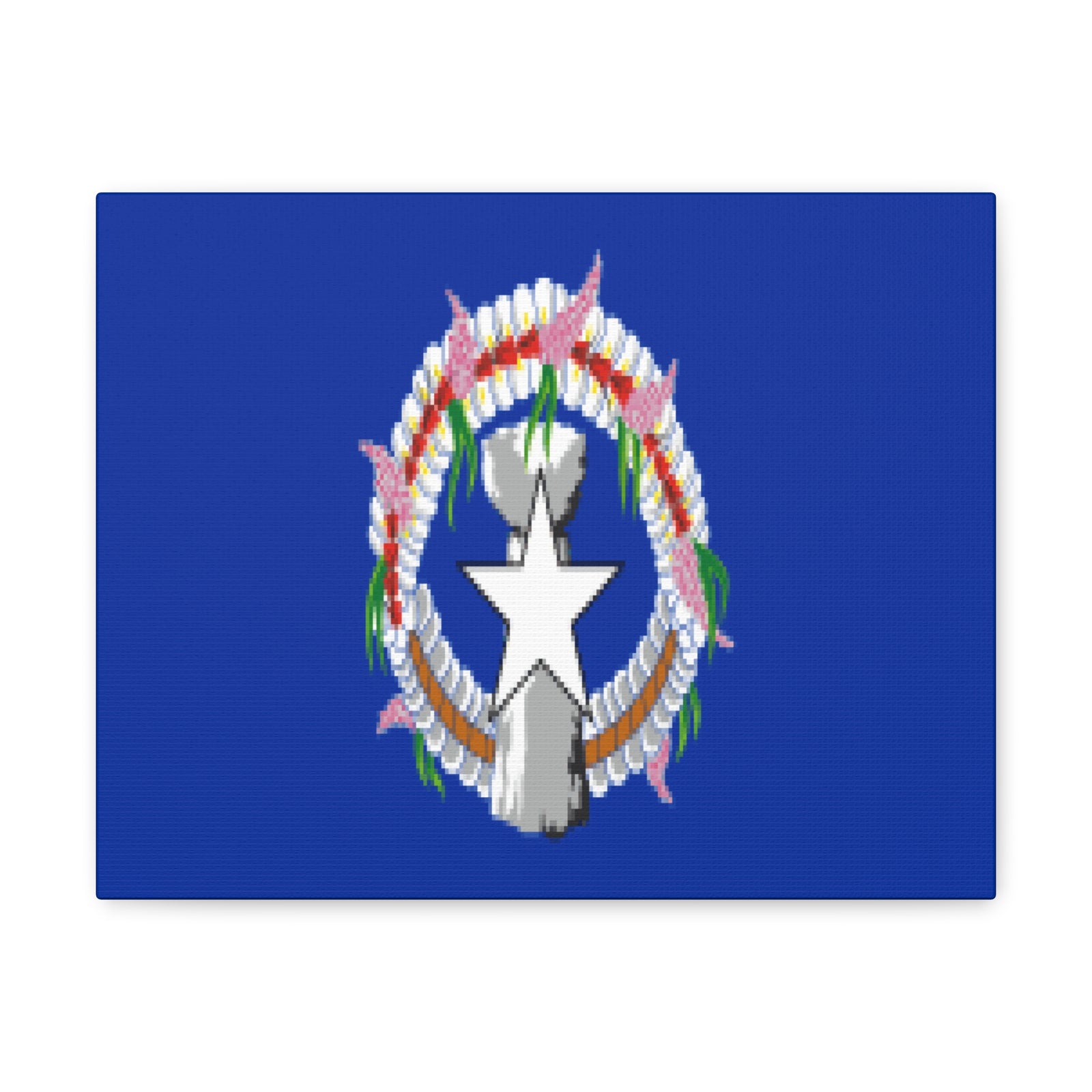 Northern Mariana Islands Country Flag Canvas Vibrant Wall Art Unframed Home Decor-Express Your Love Gifts