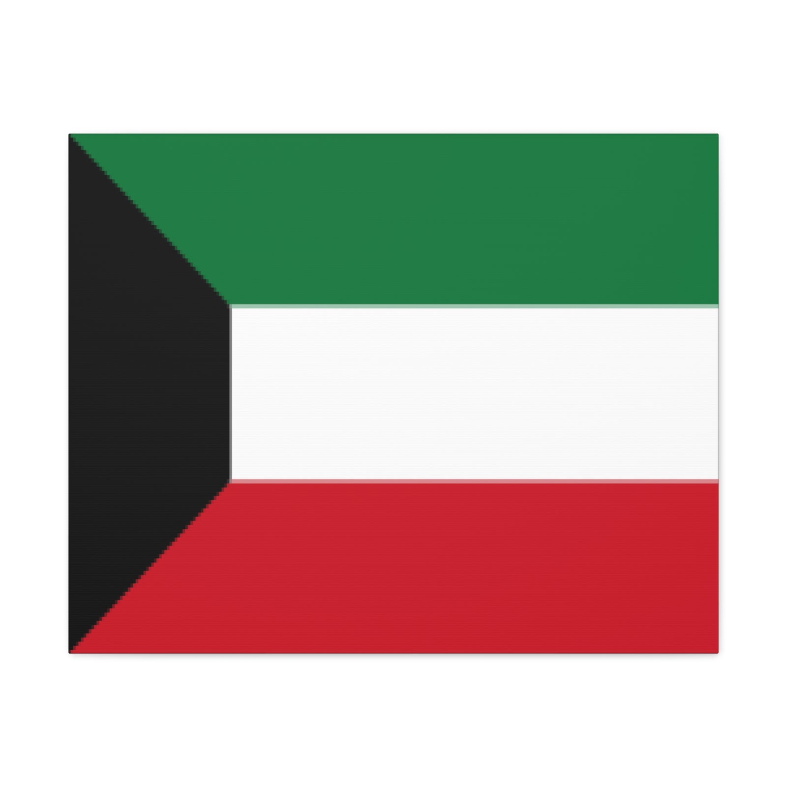 Kuwait Country Flag Canvas Vibrant Wall Art Unframed Home Decor-Express Your Love Gifts