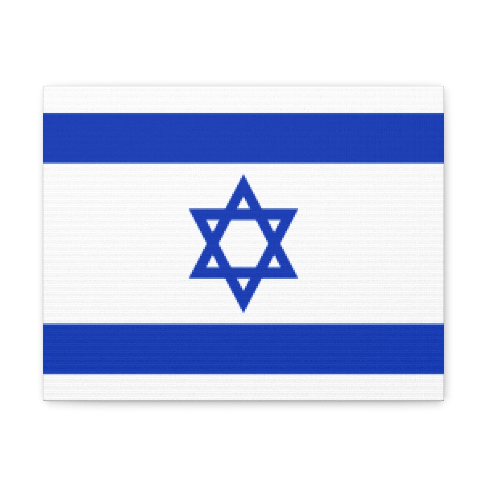 Israel Country Flag Canvas Vibrant Wall Art Unframed Home Decor-Express Your Love Gifts