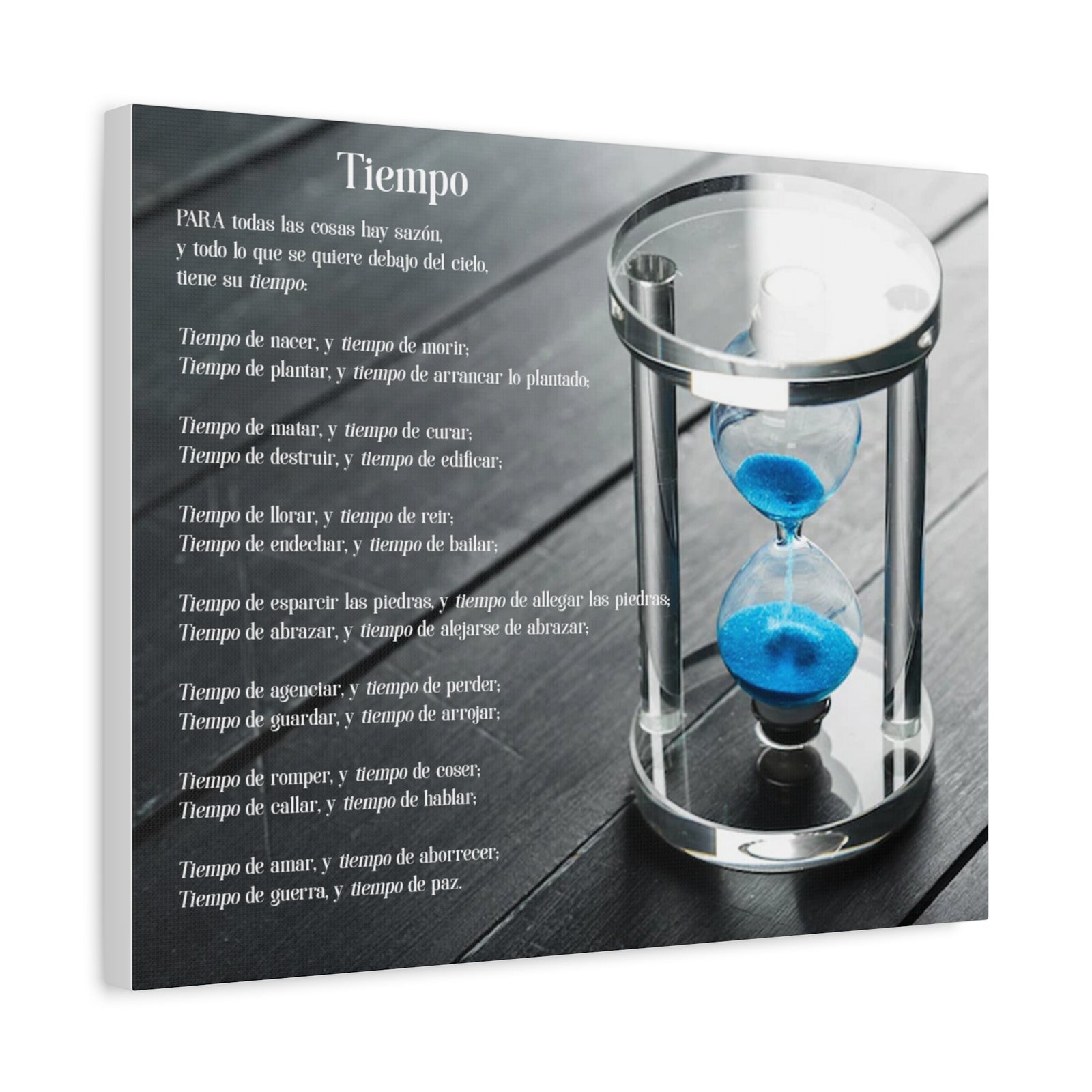 Scripture Walls Tiempo Eclesiastés 3:8 Cuadros Cristianos Para Pared En Español, Christian Wall Decor In Spanish, Arte de Jesucristo,-Express Your Love Gifts