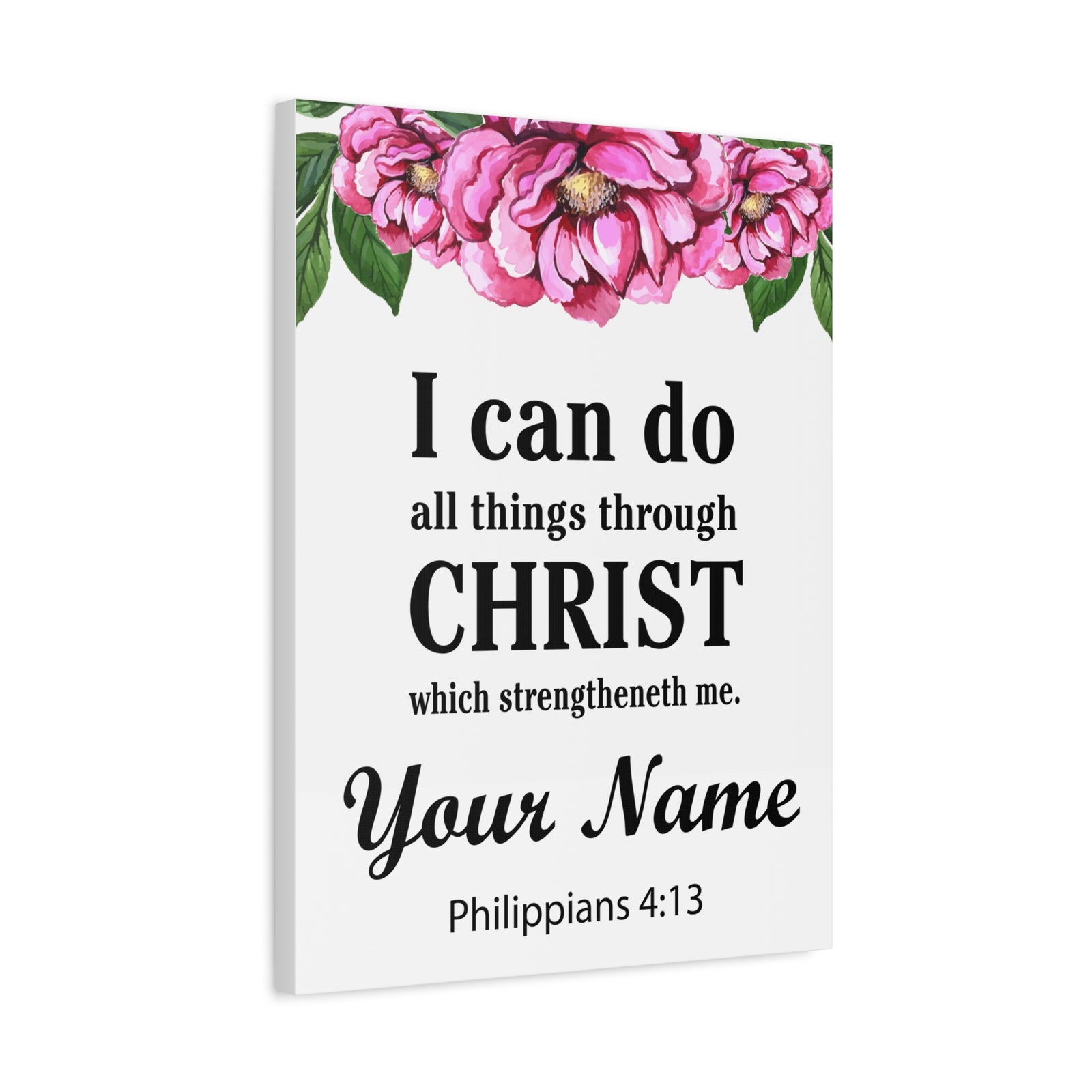 Personalized Philippians 4:13-Express Your Love Gifts