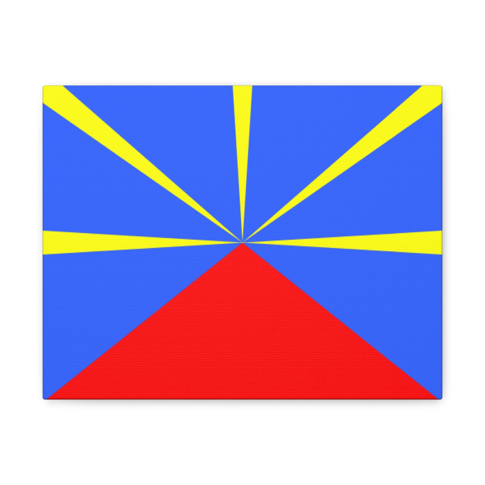 Réunion Country Flag Canvas Vibrant Wall Art Unframed Home Decor-Express Your Love Gifts