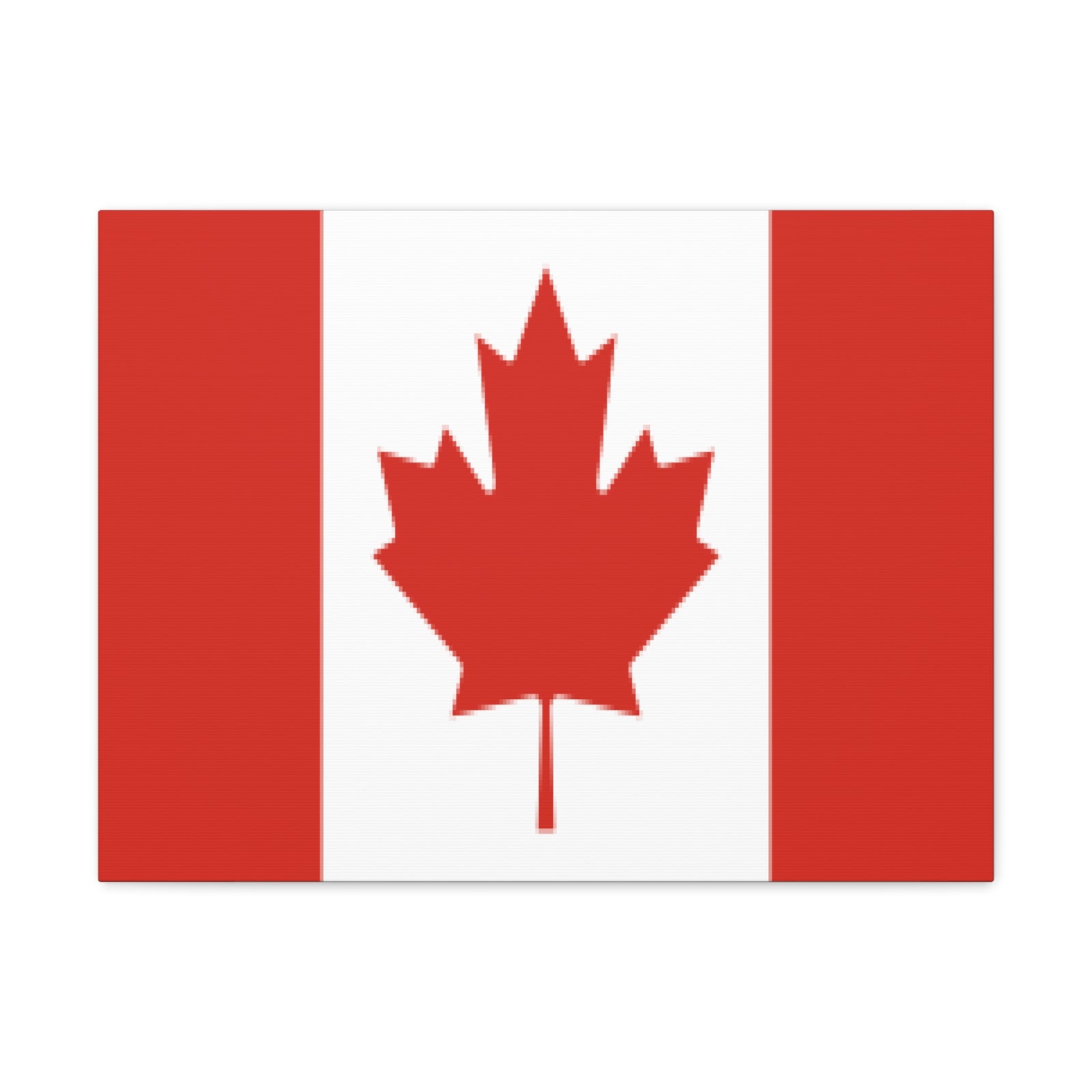 Canada Country Flag Canvas Vibrant Wall Art Unframed Home Decor-Express Your Love Gifts