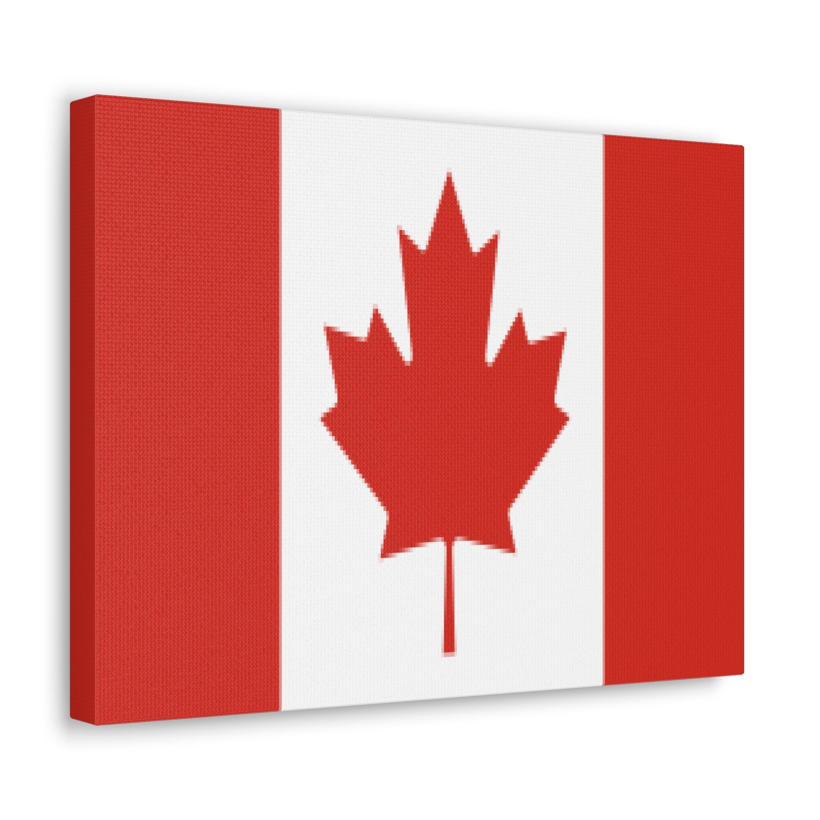 Canada Country Flag Canvas Vibrant Wall Art Unframed Home Decor-Express Your Love Gifts