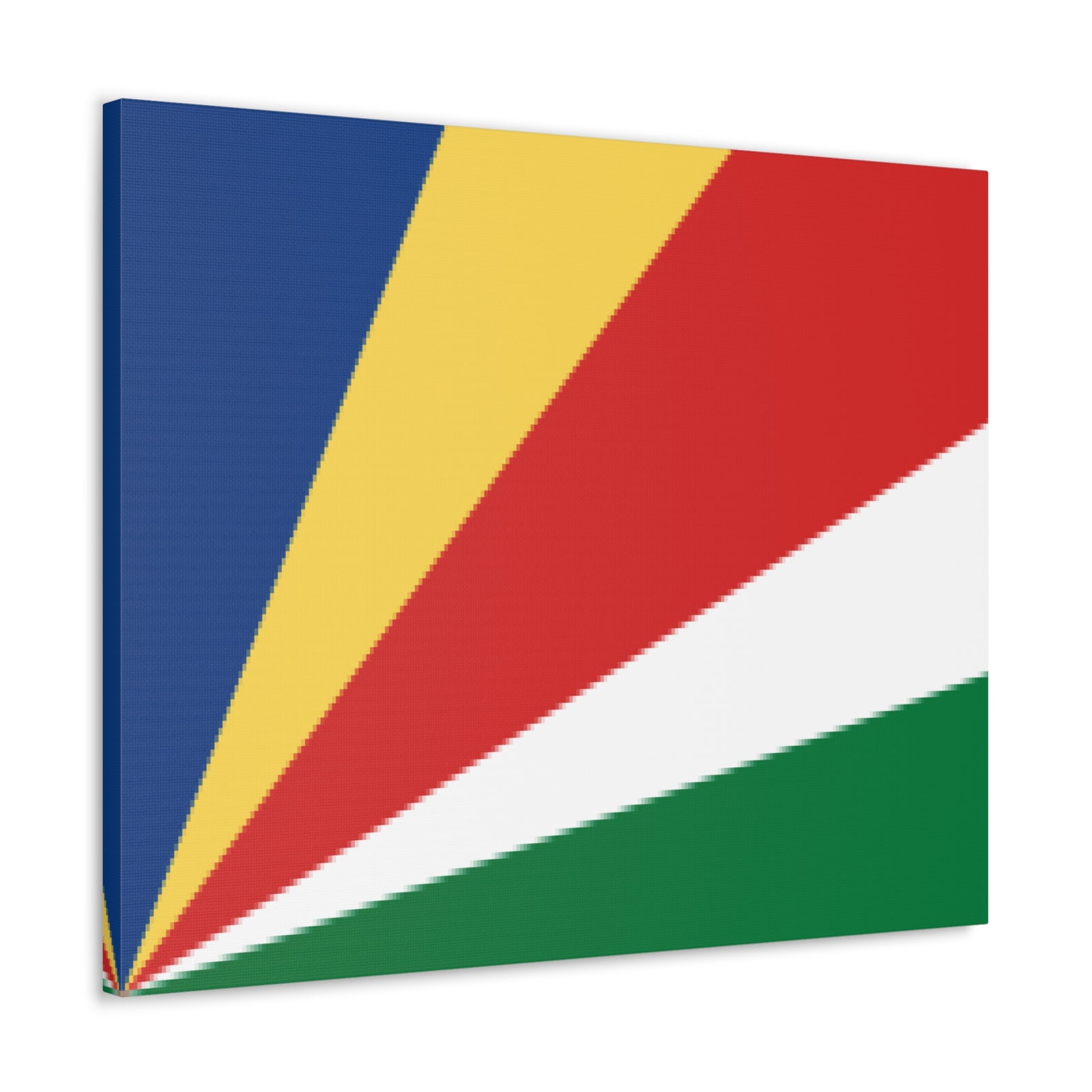 Seychelles Country Flag Canvas Vibrant Wall Art Unframed Home Decor-Express Your Love Gifts