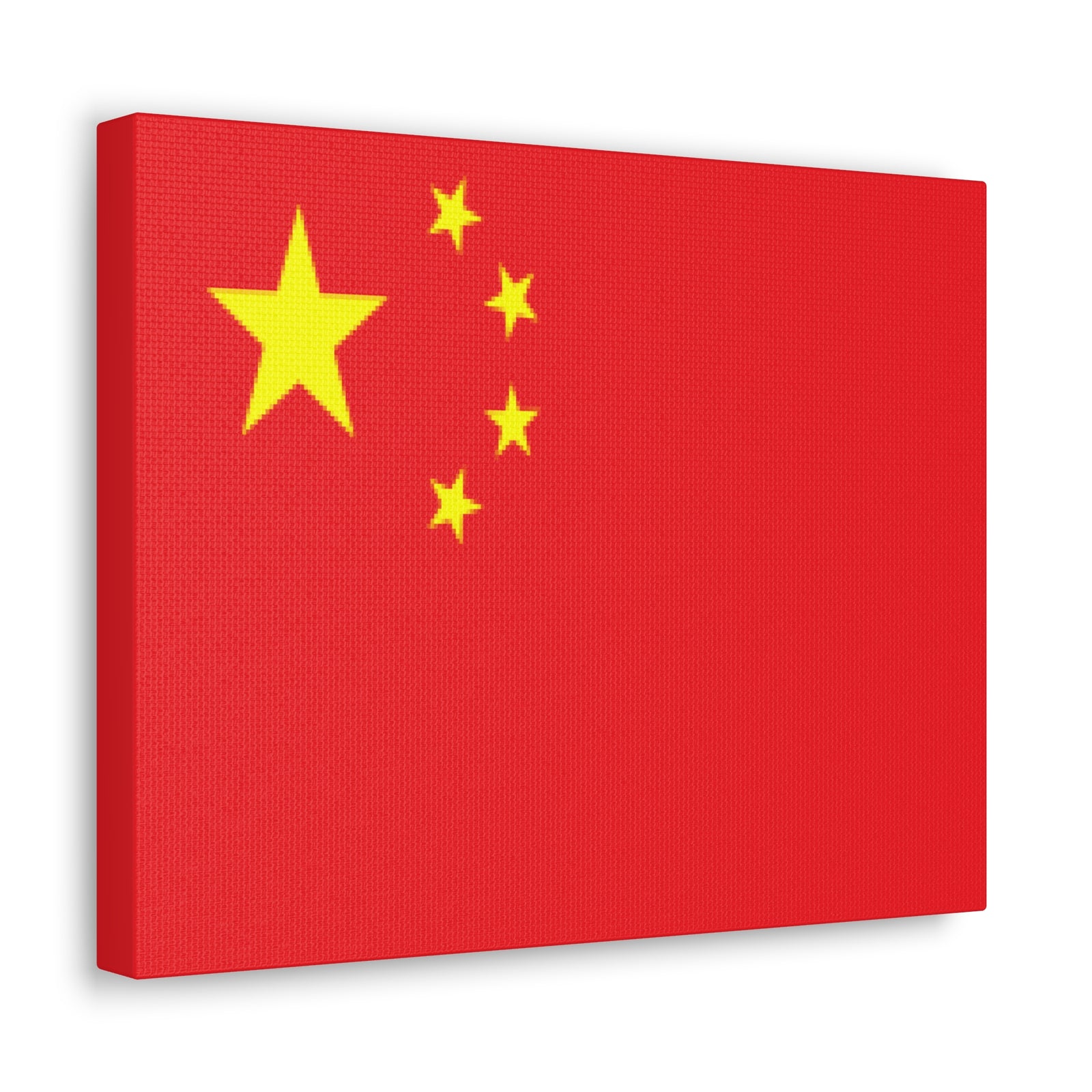 China Country Flag Canvas Vibrant Wall Art Unframed Home Decor-Express Your Love Gifts