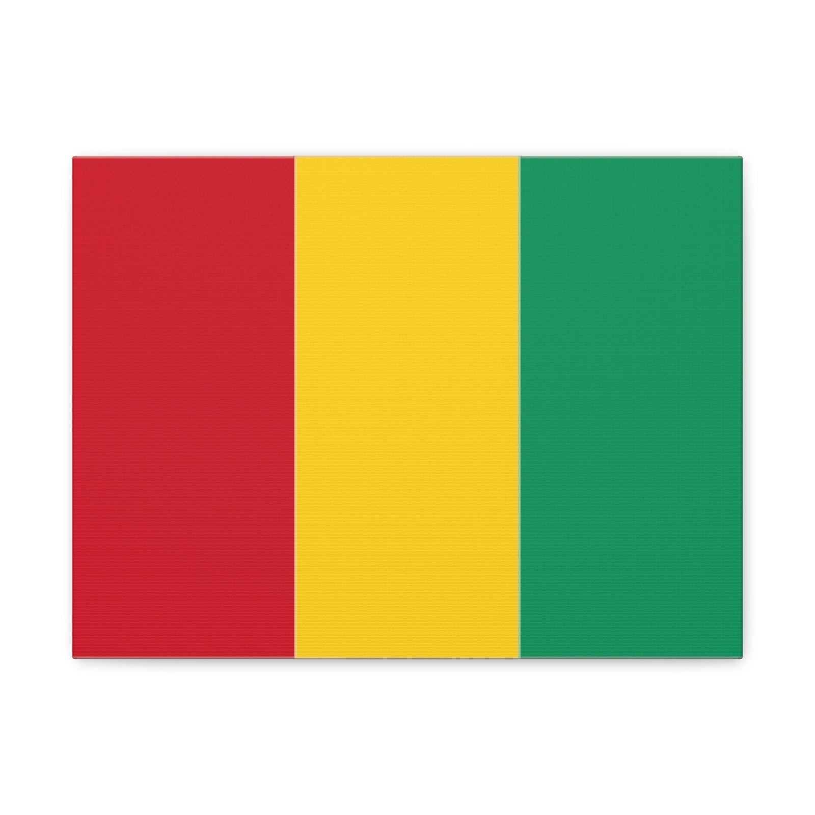 Guinea Country Flag Canvas Vibrant Wall Art Unframed Home Decor-Express Your Love Gifts