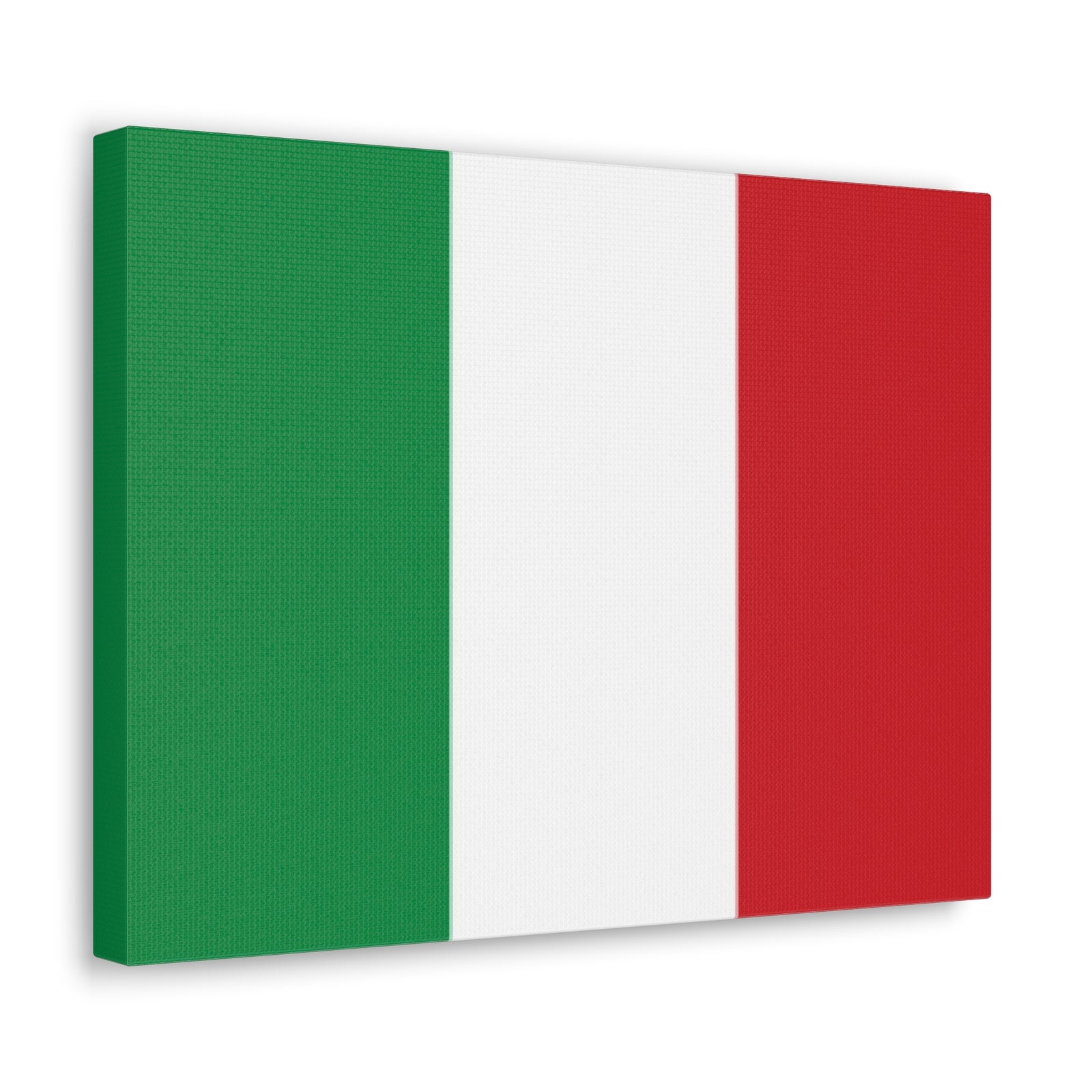 Italy Country Flag Canvas Vibrant Wall Art Unframed Home Decor-Express Your Love Gifts