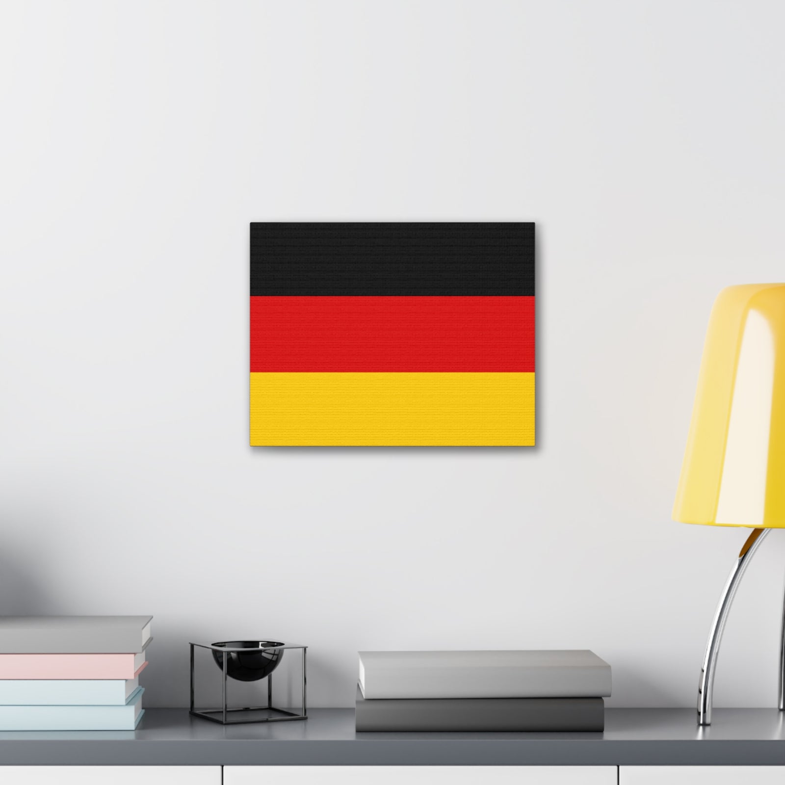 Germany Country Flag Canvas Vibrant Wall Art Unframed Home Decor-Express Your Love Gifts