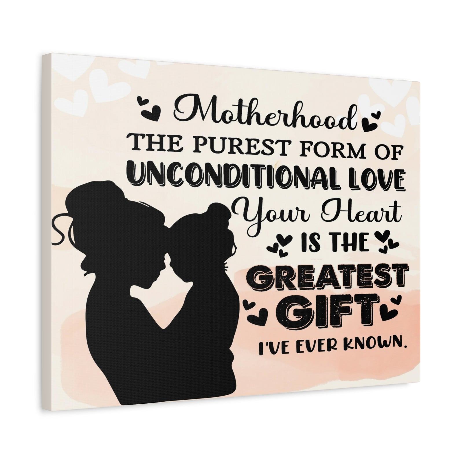 To Mom Greatest Gift Inspirational Quote – Elegant Home Décor-Express Your Love Gifts