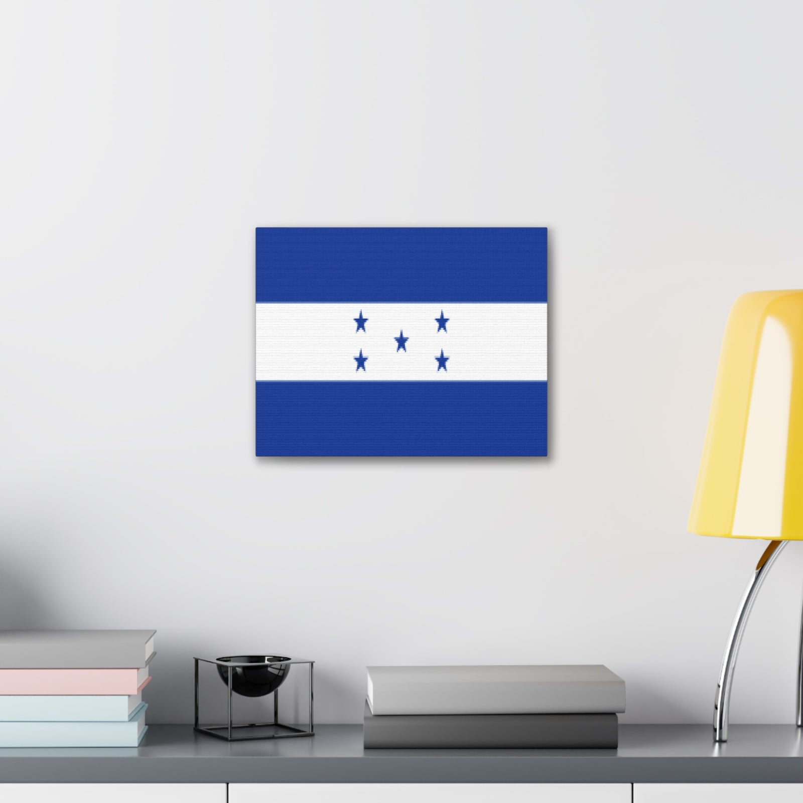 Honduras Country Flag Canvas Vibrant Wall Art Unframed Home Decor-Express Your Love Gifts
