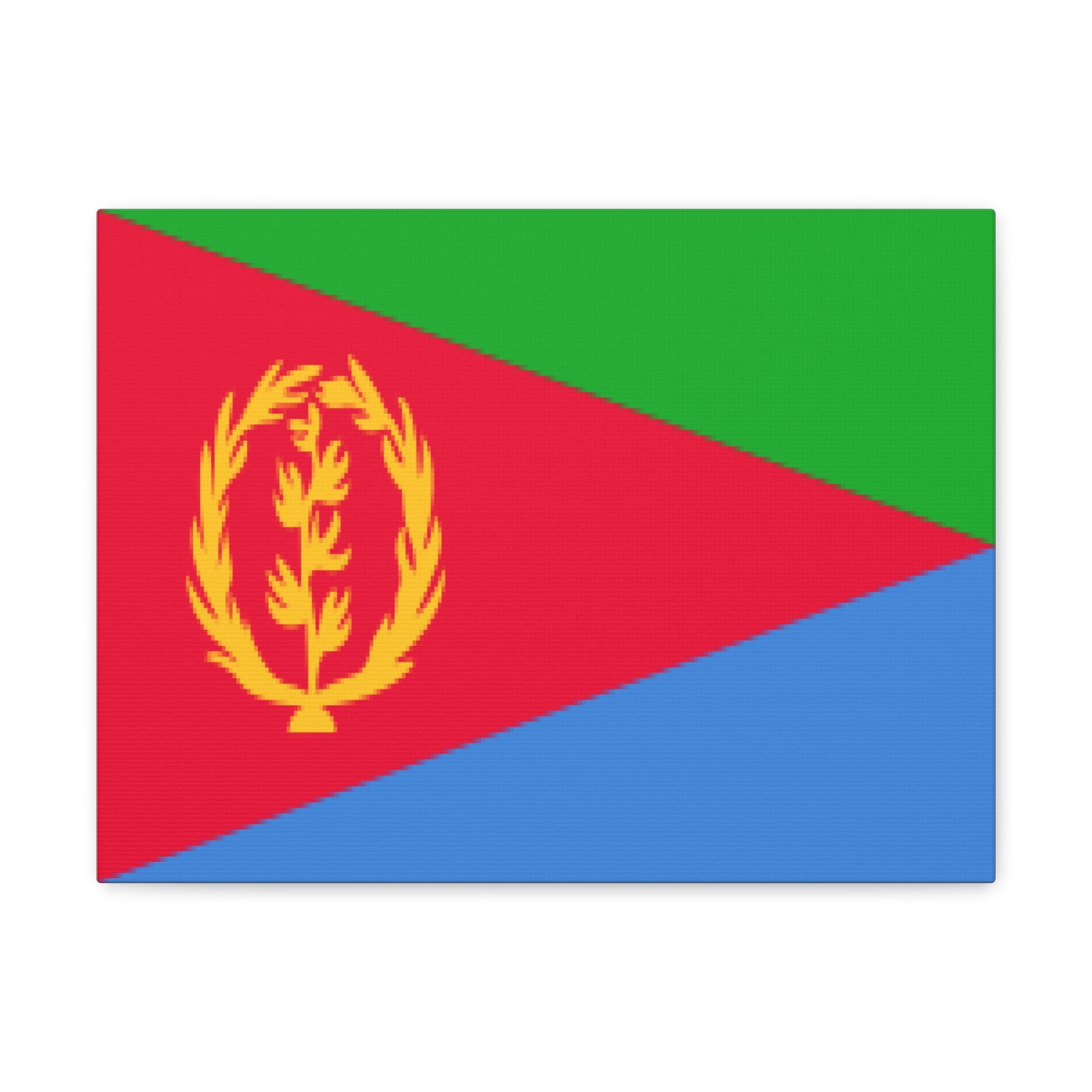 Eritrea Country Flag Canvas Vibrant Wall Art Unframed Home Decor-Express Your Love Gifts