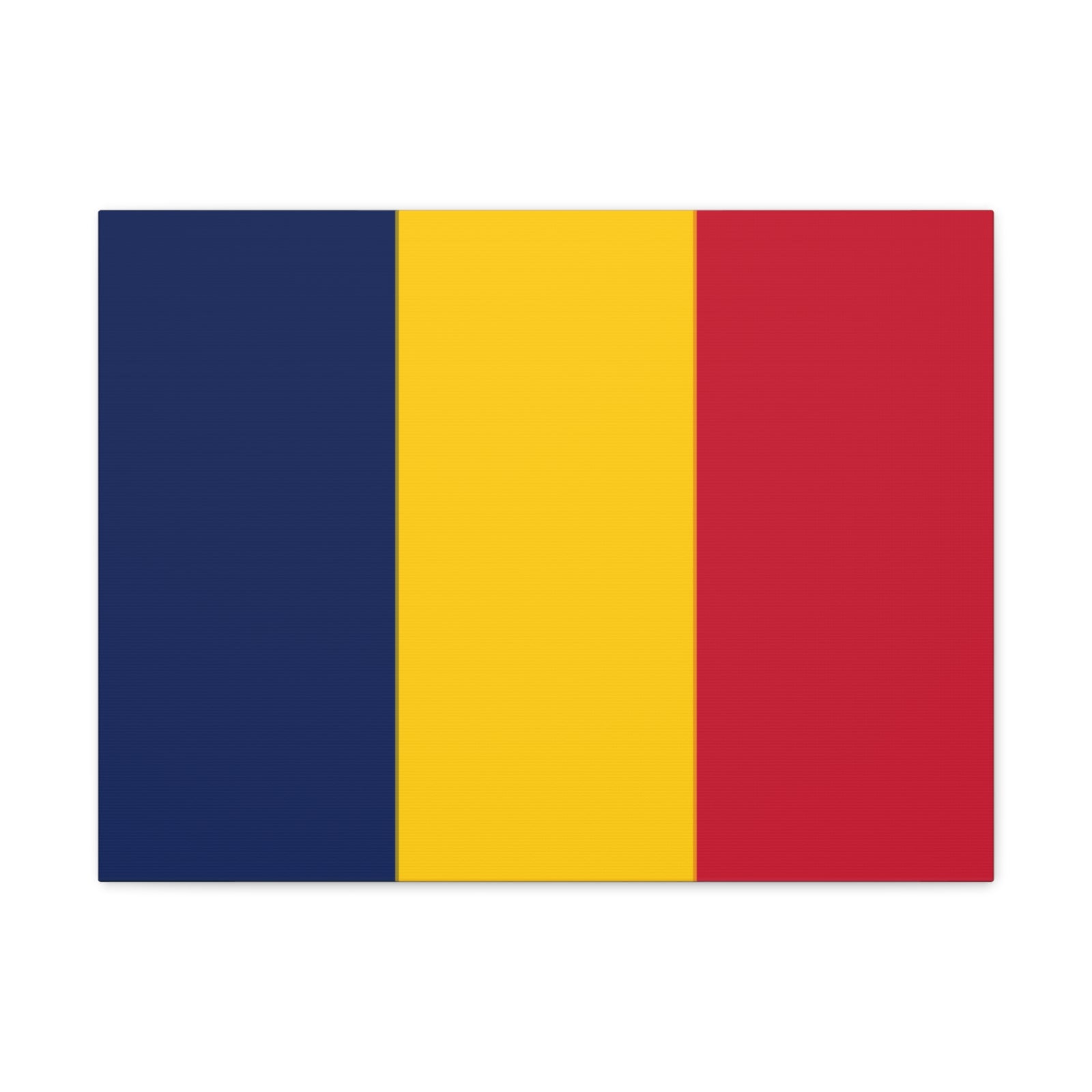 Chad Country Flag Canvas Vibrant Wall Art Unframed Home Decor-Express Your Love Gifts