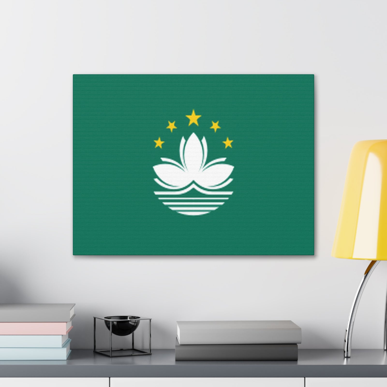 Macau Country Flag Canvas Vibrant Wall Art Unframed Home Decor-Express Your Love Gifts
