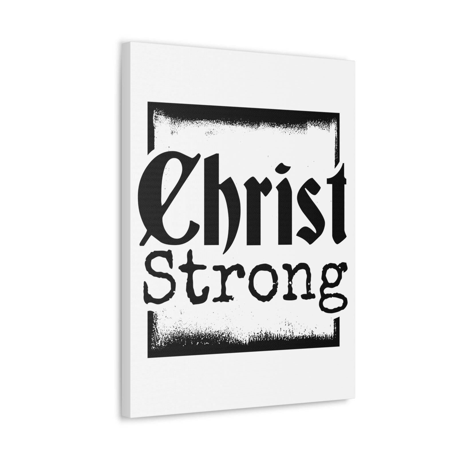 Scripture Walls Christ Strong Bible Verse Canvas Christian Wall Art Ready to Hang Unframed-Express Your Love Gifts