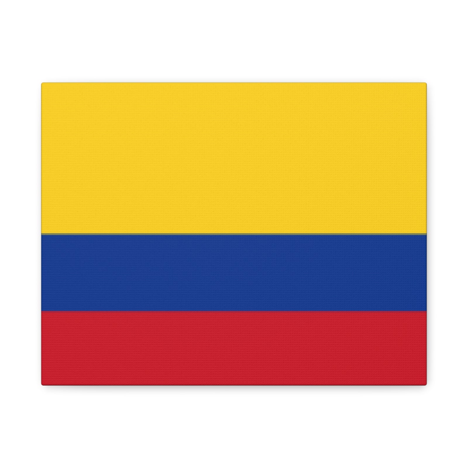 Colombia Country Flag Canvas Vibrant Wall Art Unframed Home Decor-Express Your Love Gifts