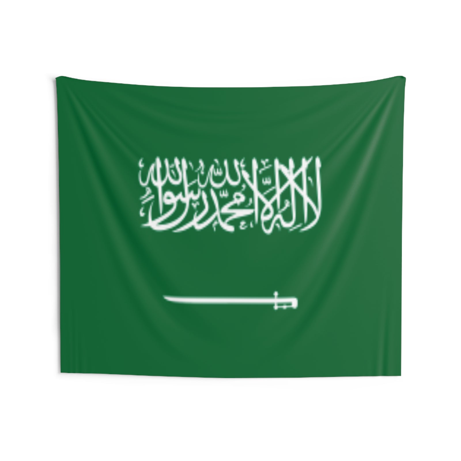 Saudi Arabia Country Flag Wall Hanging Tapestry-Express Your Love Gifts