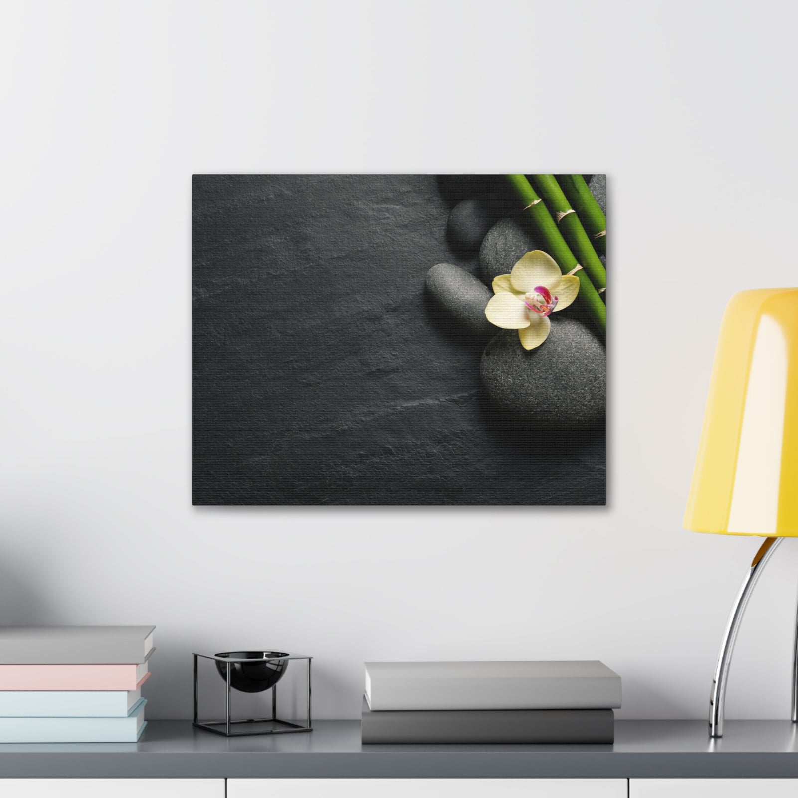Beautiful Orchid Flower Forest Floral Nature Photography Canvas Wall Art for Home Decor Ready-to-Hang-Express Your Love Gifts