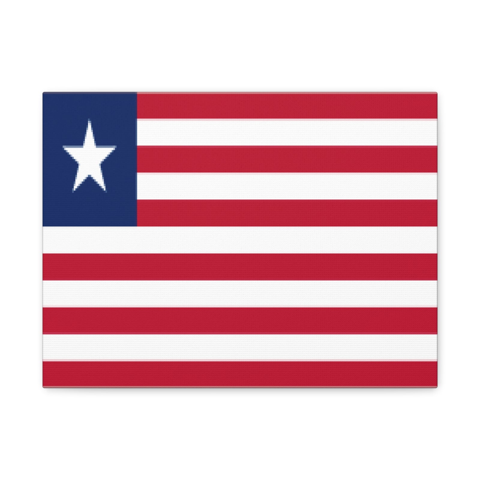 Liberia Country Flag Canvas Vibrant Wall Art Unframed Home Decor-Express Your Love Gifts