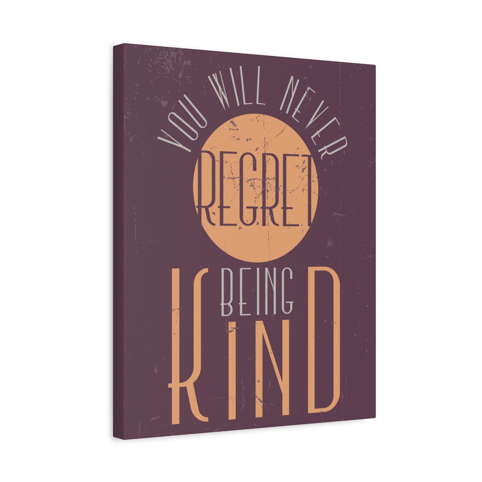 Inspirational Quote Canvas Being Kind Wall Art Motivational Motto Inspiring Prints Artwork Decor Ready to Hang-Express Your Love Gifts