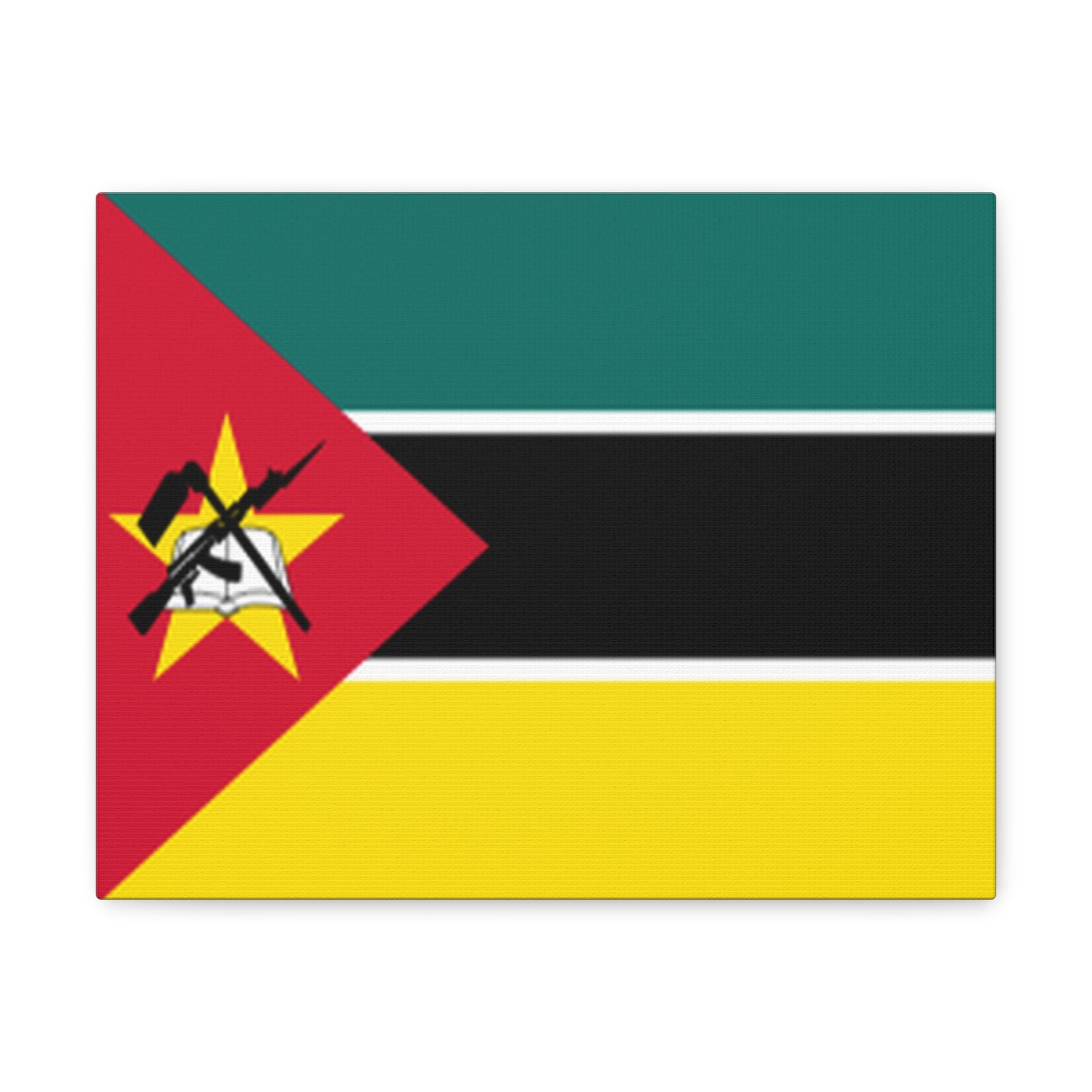 Mozambique Country Flag Canvas Vibrant Wall Art Unframed Home Decor-Express Your Love Gifts