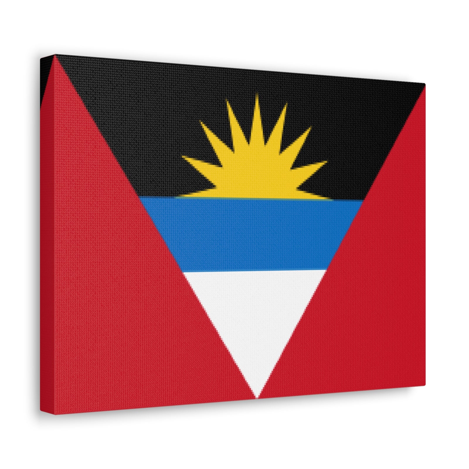 Antigua and Barbuda Country Flag Canvas Vibrant Wall Art Unframed Home Decor-Express Your Love Gifts