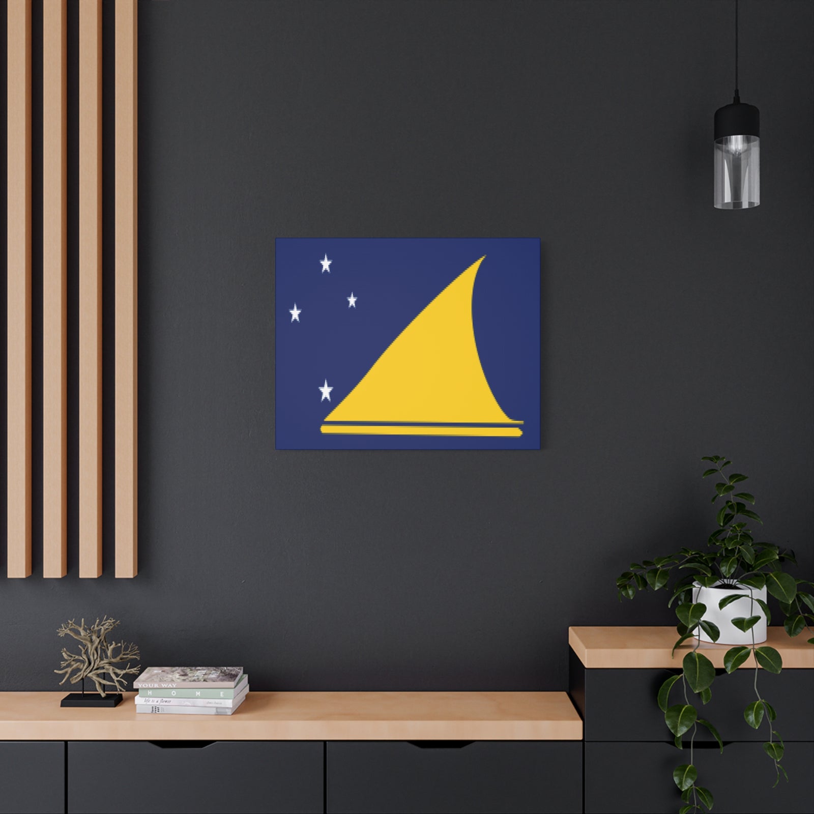 Tokelau Country Flag Canvas Vibrant Wall Art Unframed Home Decor-Express Your Love Gifts