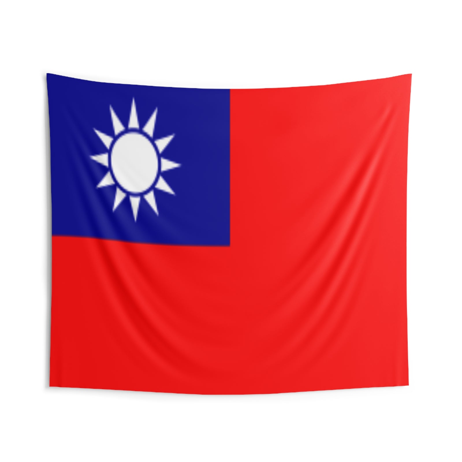 Taiwan Country Flag Wall Hanging Tapestry-Express Your Love Gifts