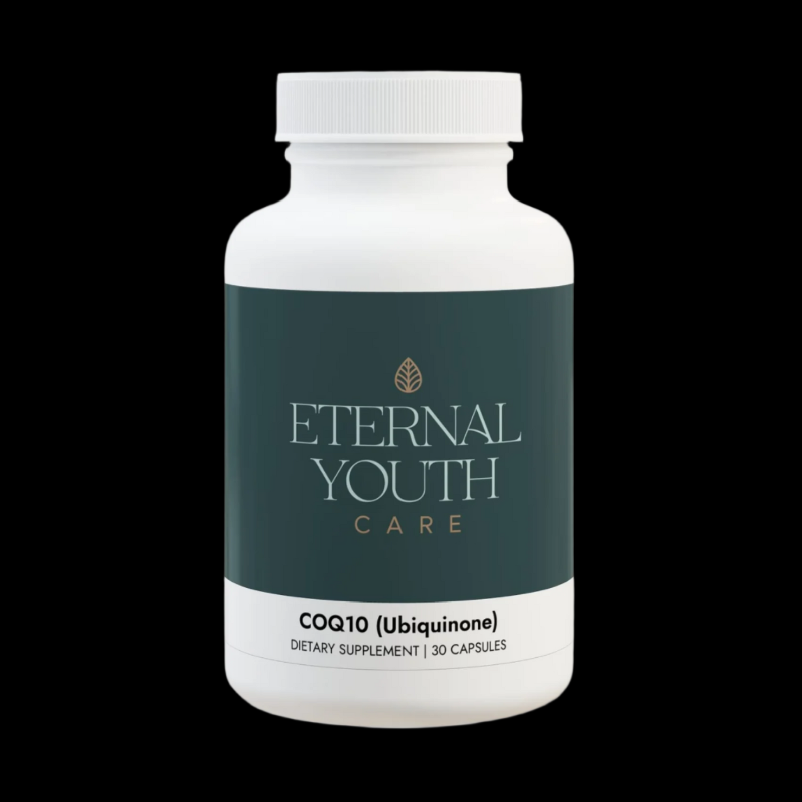 Eternal Youth CoQ10 (Ubiquinone) Supplement – Antioxidant & Energy Support Non-GMO, Vegan (30 Capsules)-Express Your Love Gifts