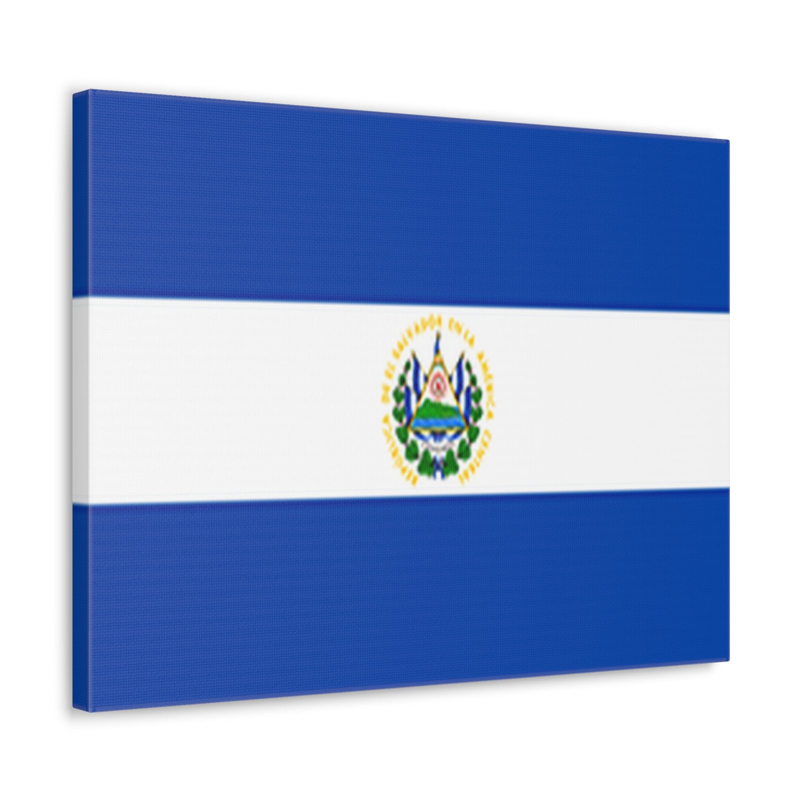 El Salvador Country Flag Canvas Vibrant Wall Art Unframed Home Decor-Express Your Love Gifts