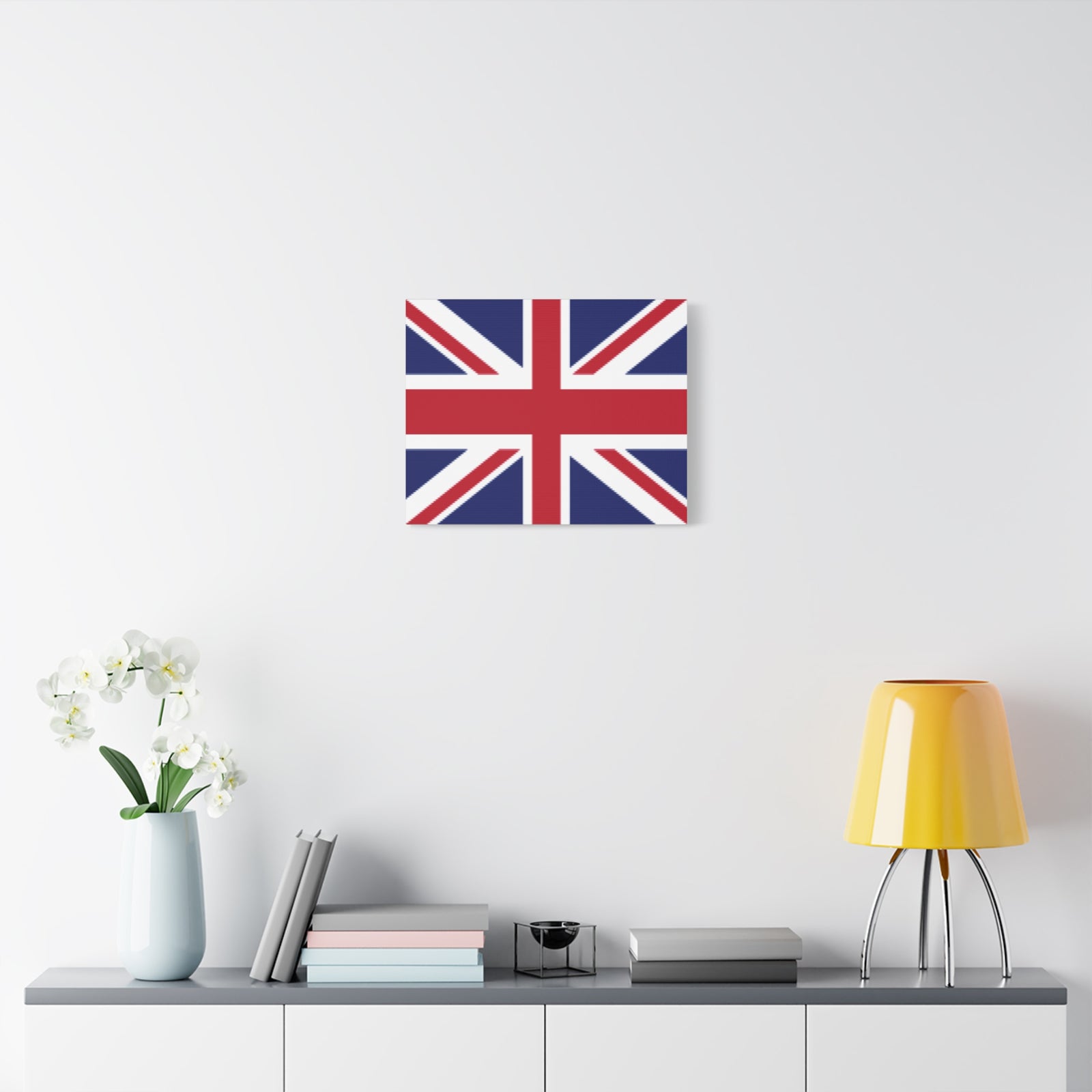 United Kingdom Country Flag Canvas Vibrant Wall Art Unframed Home Decor-Express Your Love Gifts