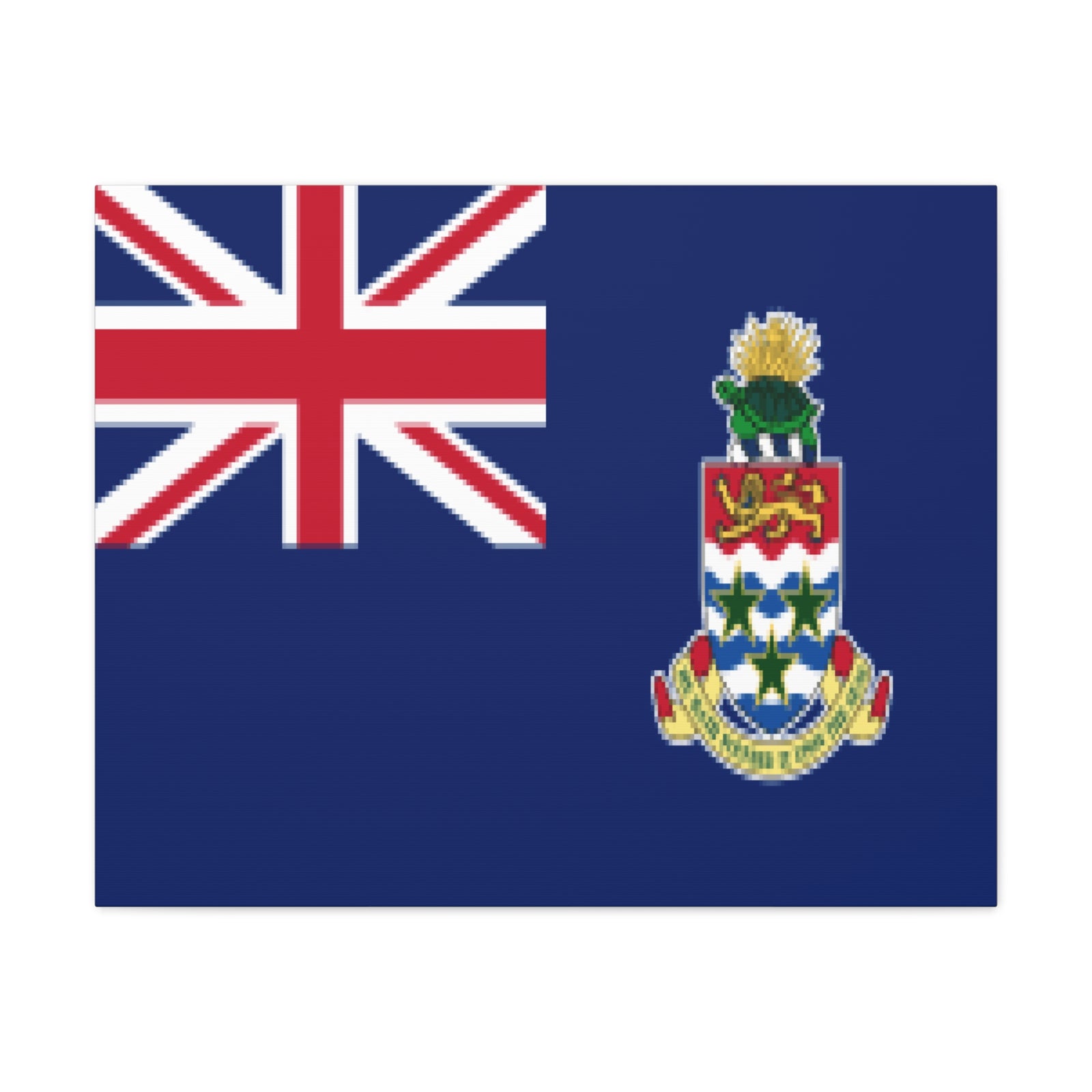 Cayman Islands Country Flag Canvas Vibrant Wall Art Unframed Home Decor-Express Your Love Gifts