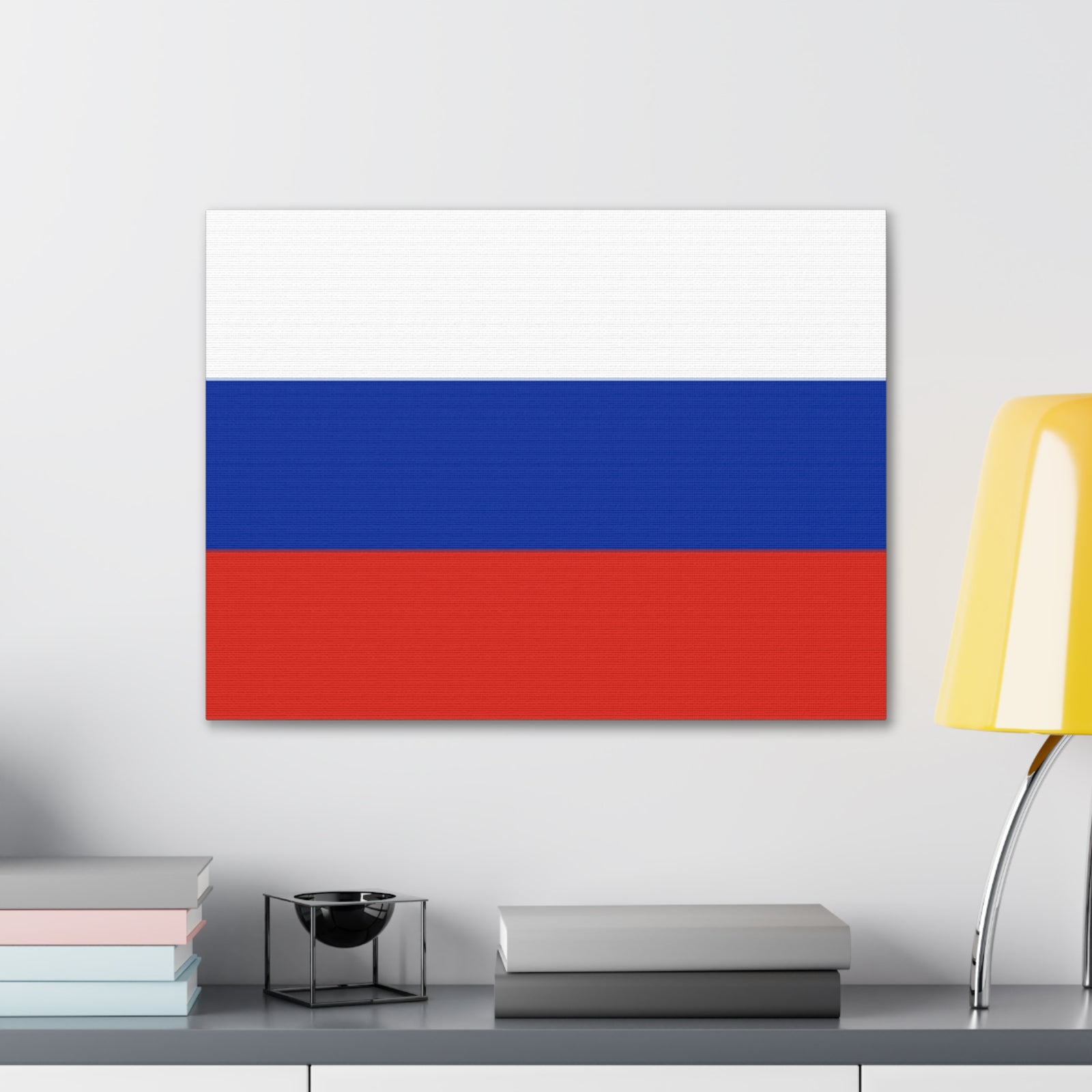 Russia Country Flag Canvas Vibrant Wall Art Unframed Home Decor-Express Your Love Gifts