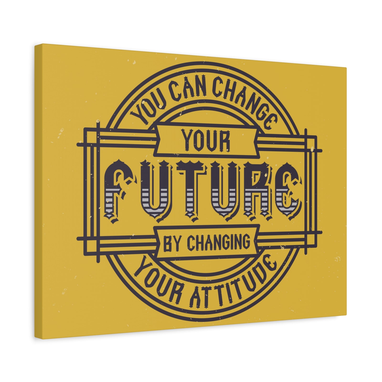 Inspirational Quote Canvas Your Future Wall Art Motivational Motto Inspiring Prints Artwork Decor Ready to Hang-Express Your Love Gifts