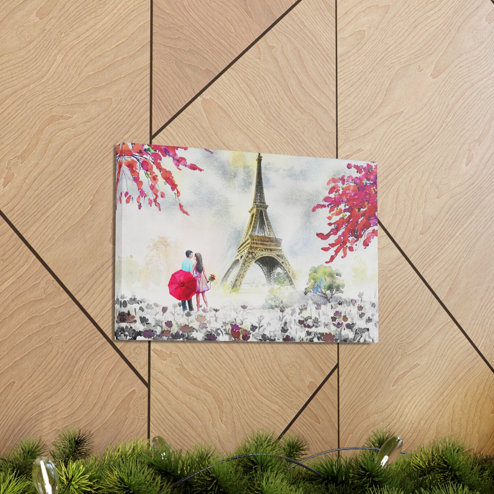 Paris European City Landscape France Canvas Artwork High-Quality Breathtaking French City for Home Decor Ready to Hang-Express Your Love Gifts
