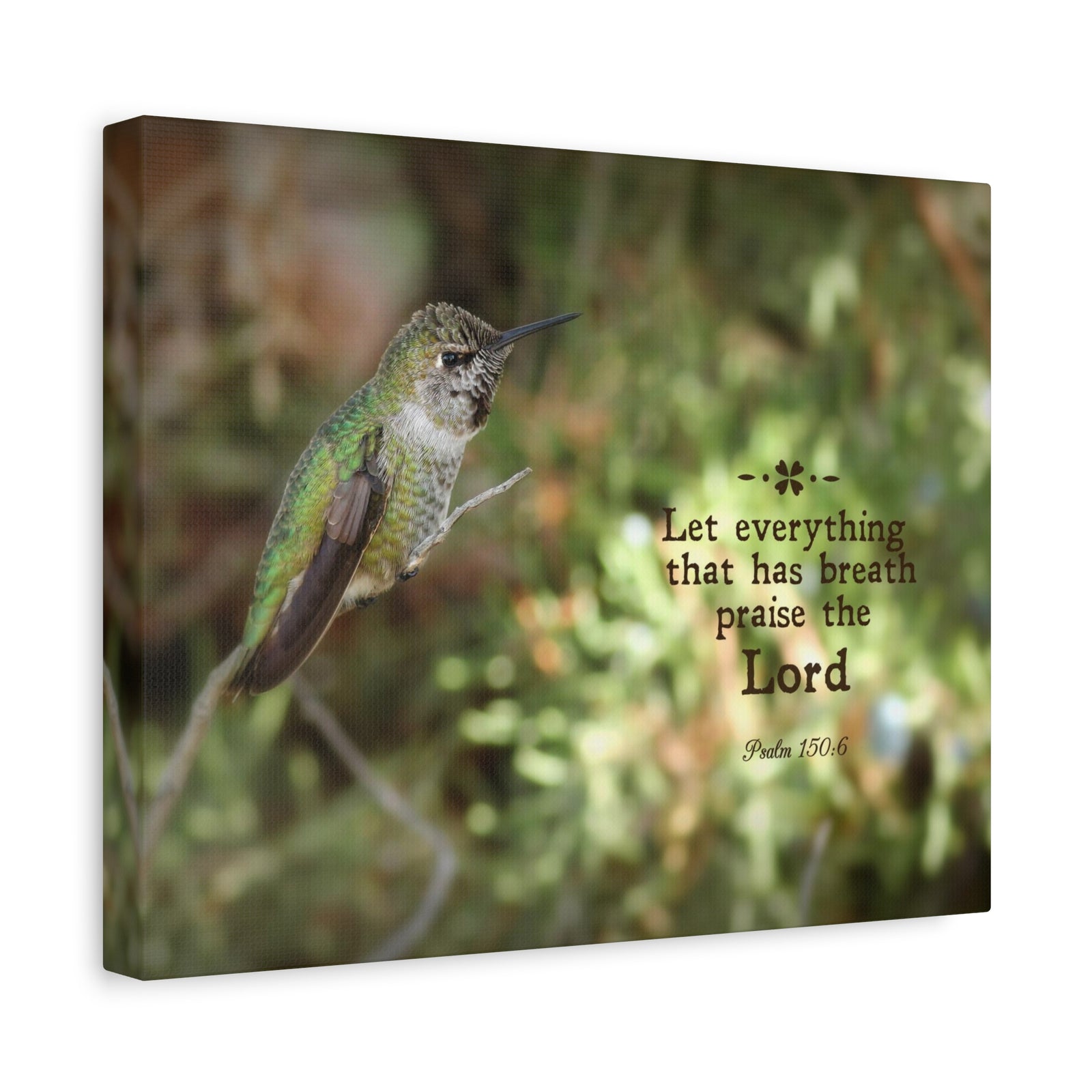 Scripture Walls Praise The Lord Psalm 150:6 Bible Verse Canvas Christian Wall Art Bible Verse Print Ready To Hang-Express Your Love Gifts