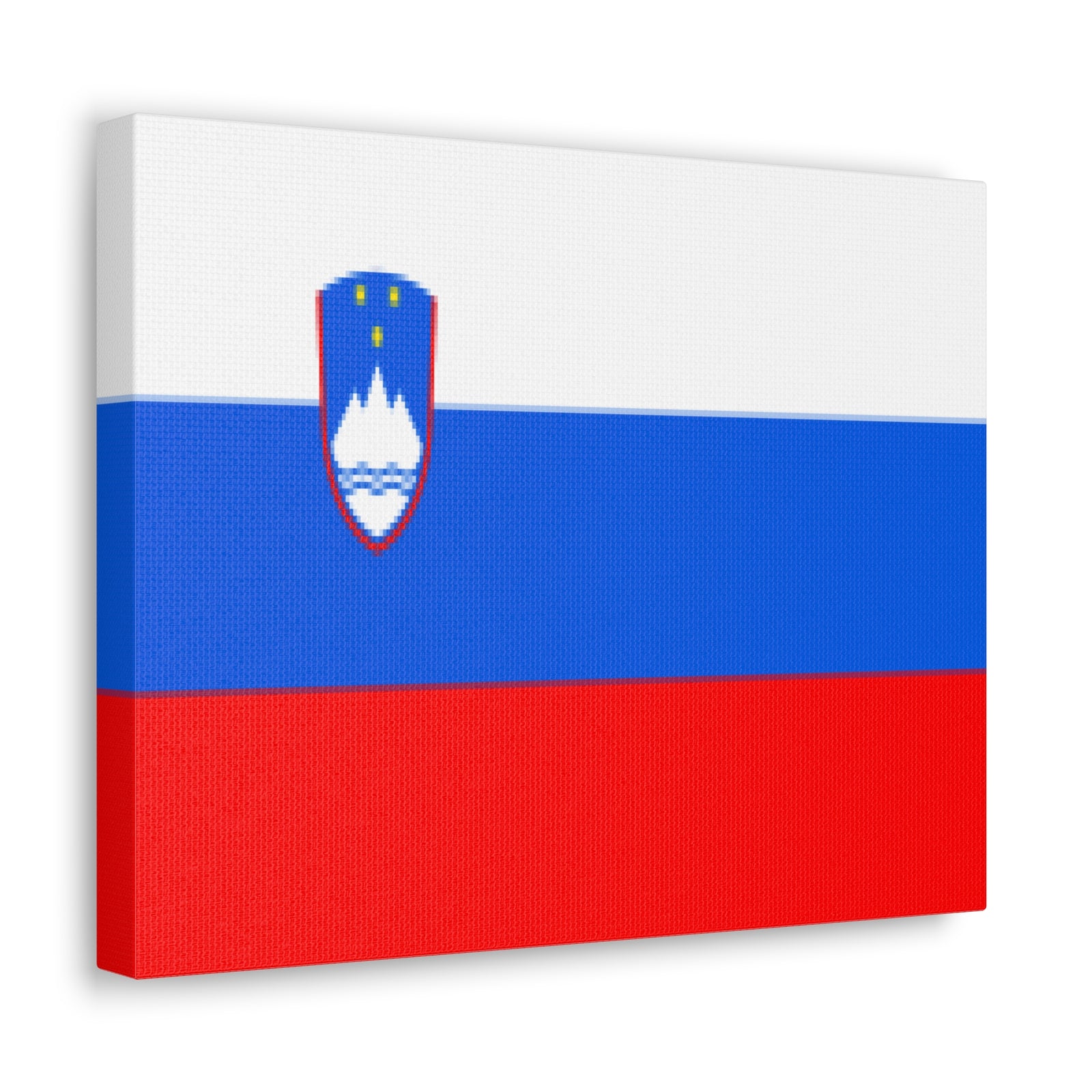 Slovenia Country Flag Canvas Vibrant Wall Art Unframed Home Decor-Express Your Love Gifts